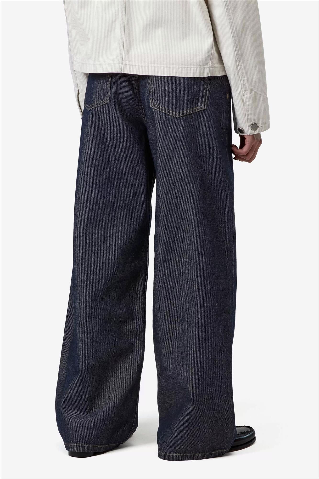Carhartt WIP - Donkerblauwe Jane loose jeans