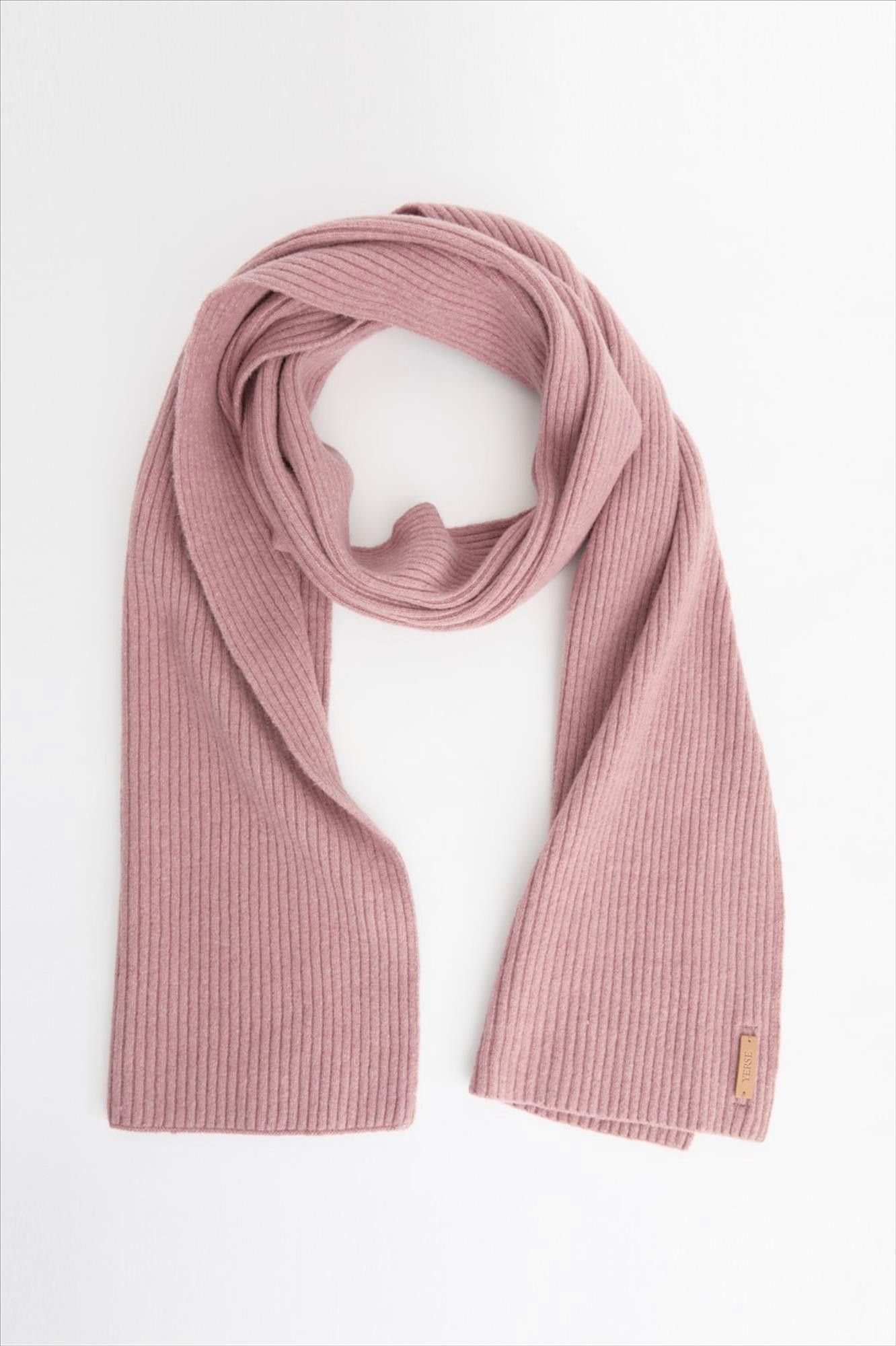 YERSE - Koraal Tricot sjaal