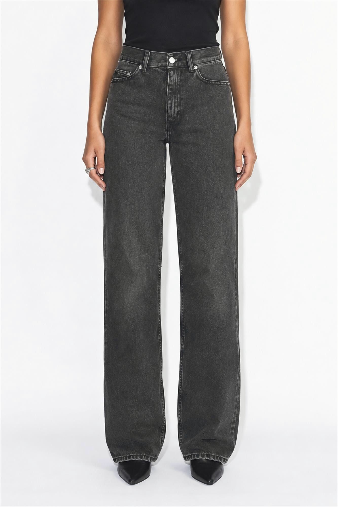 Dr. Denim - Zwarte Echo Straight jeans