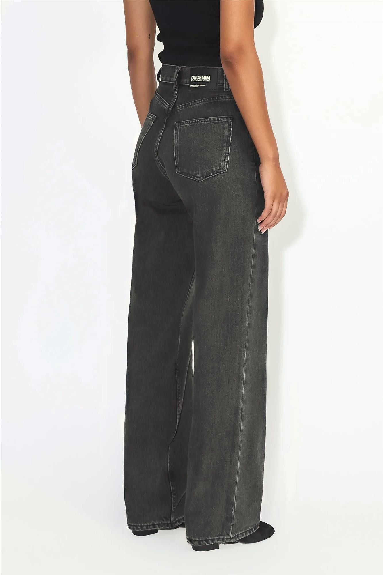 Dr. Denim - Zwarte Echo Straight jeans