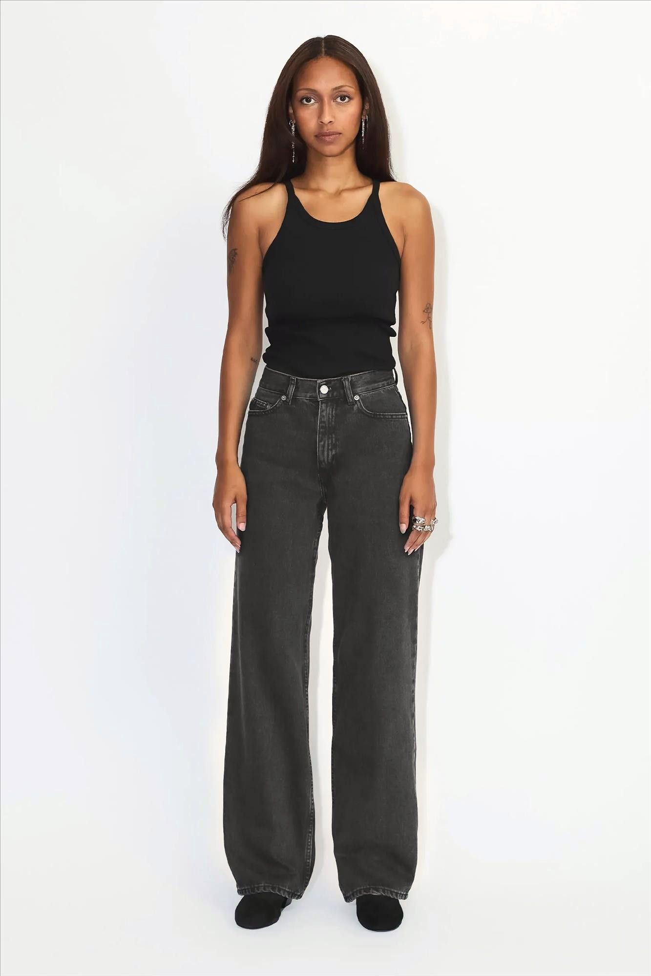 Dr. Denim - Zwarte Echo Straight jeans