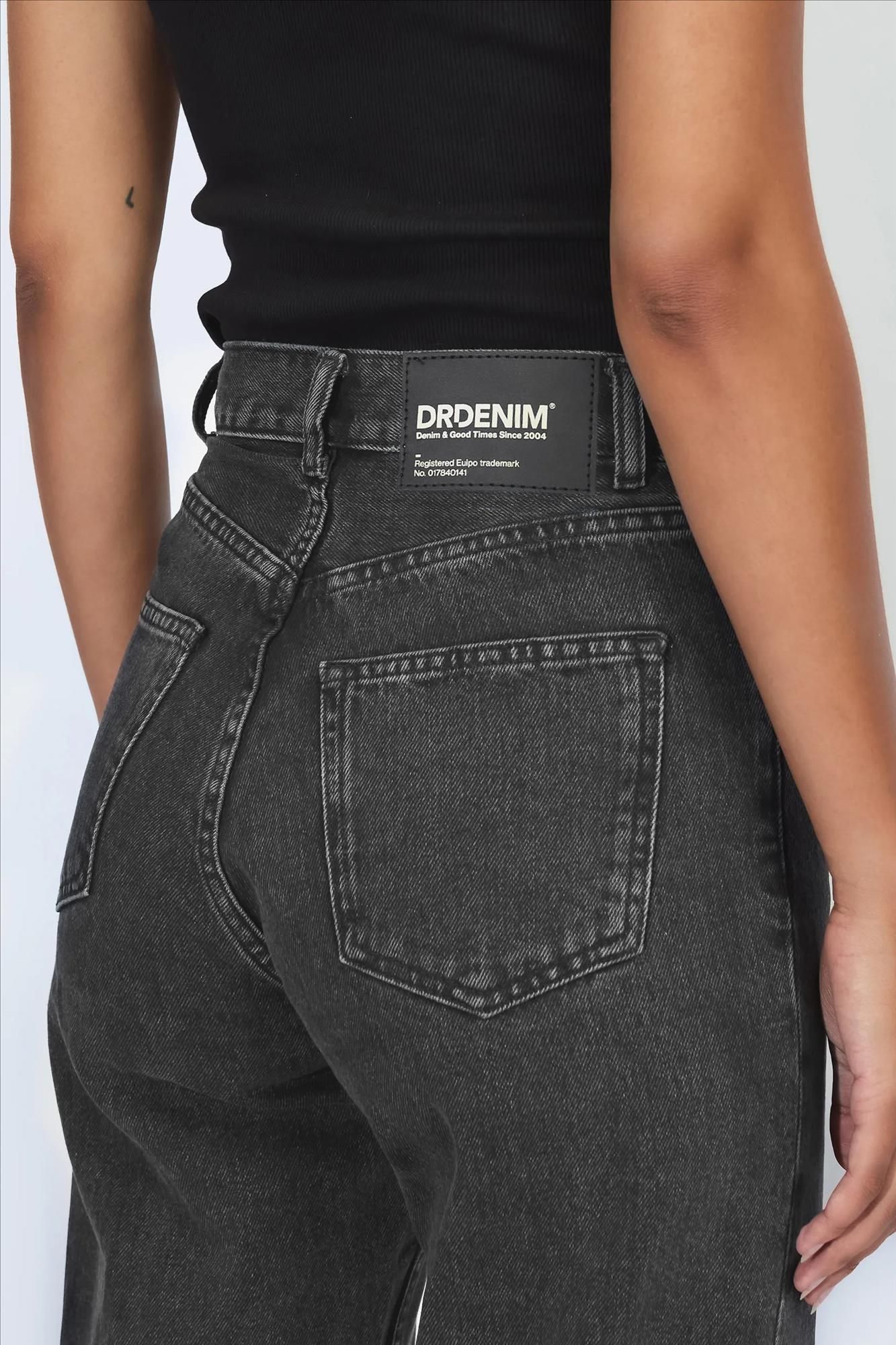 Dr. Denim - Zwarte Echo Straight jeans