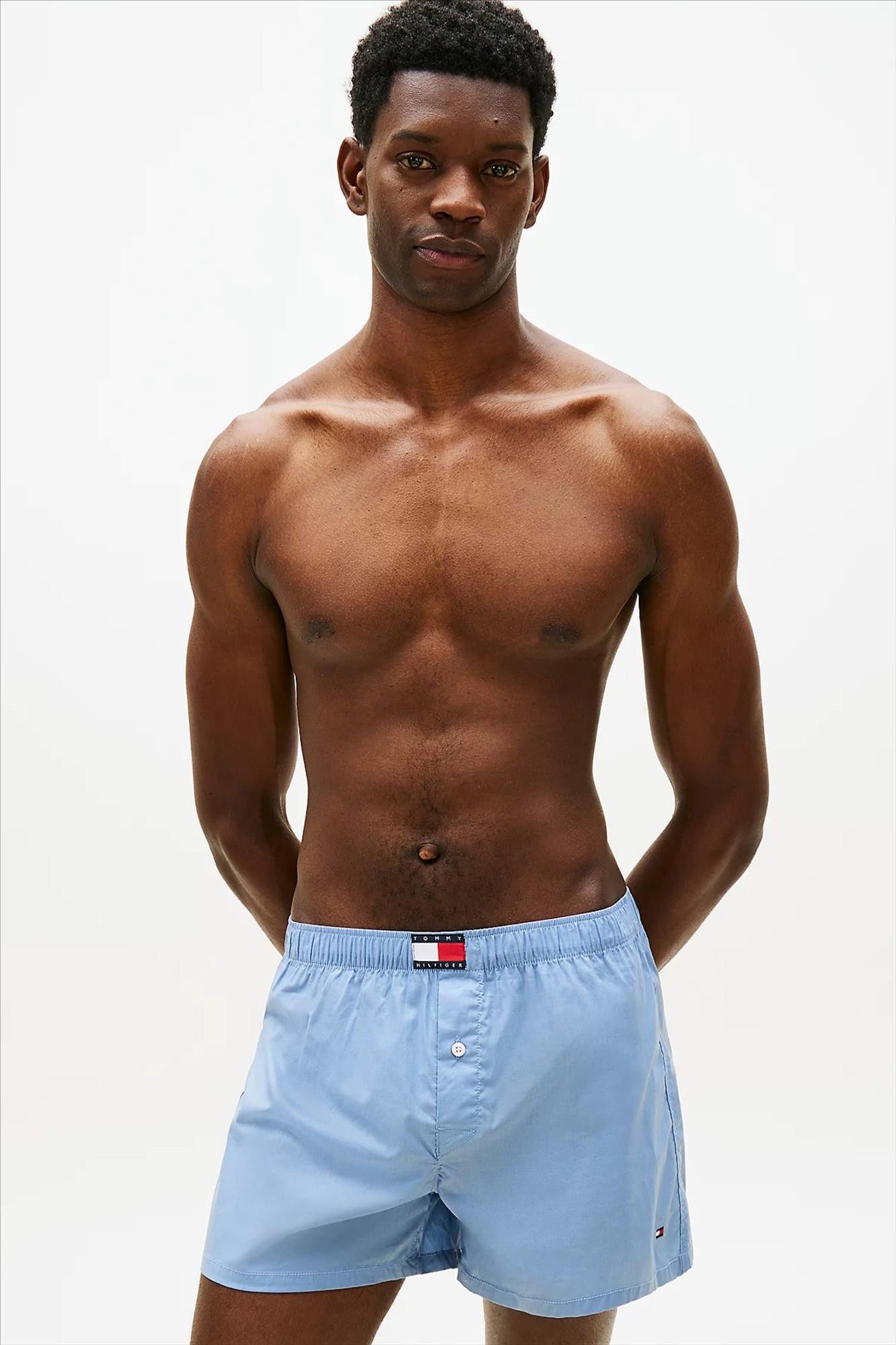 Tommy Hilfiger Underwear - Blauwe Heritage 3-pack boxershorts