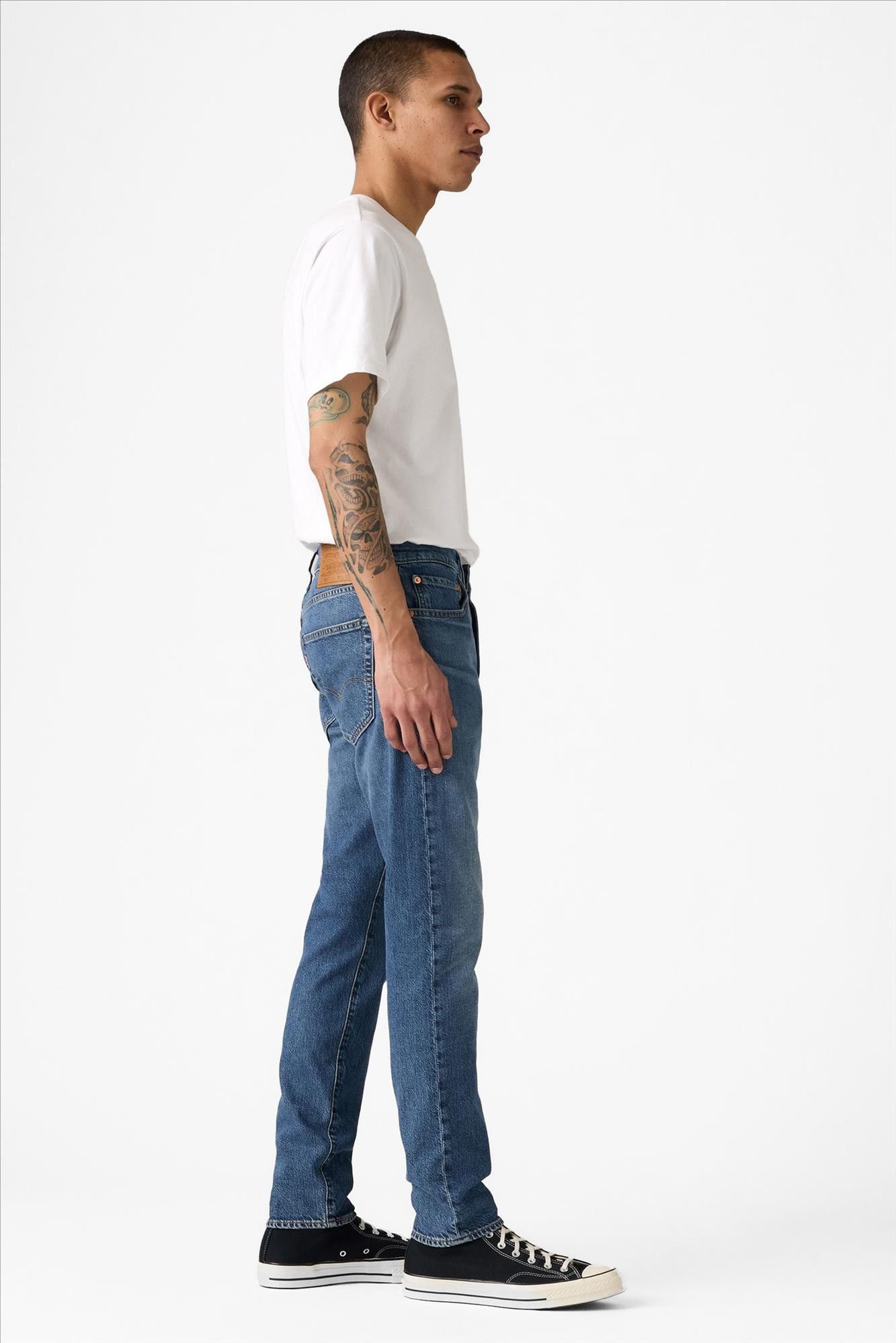 Levi's - Blauwe 512 slim taper jeans