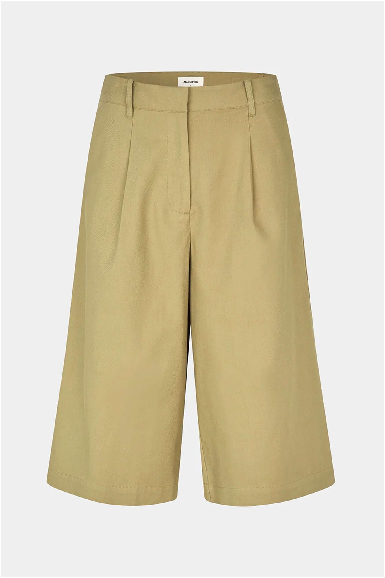 Modström - Groenbeige Tore Long short