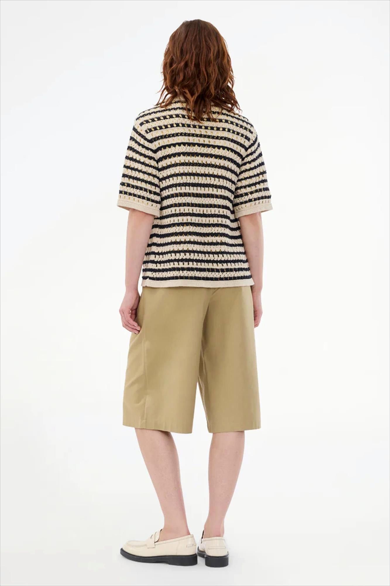 Modström - Groenbeige Tore Long short