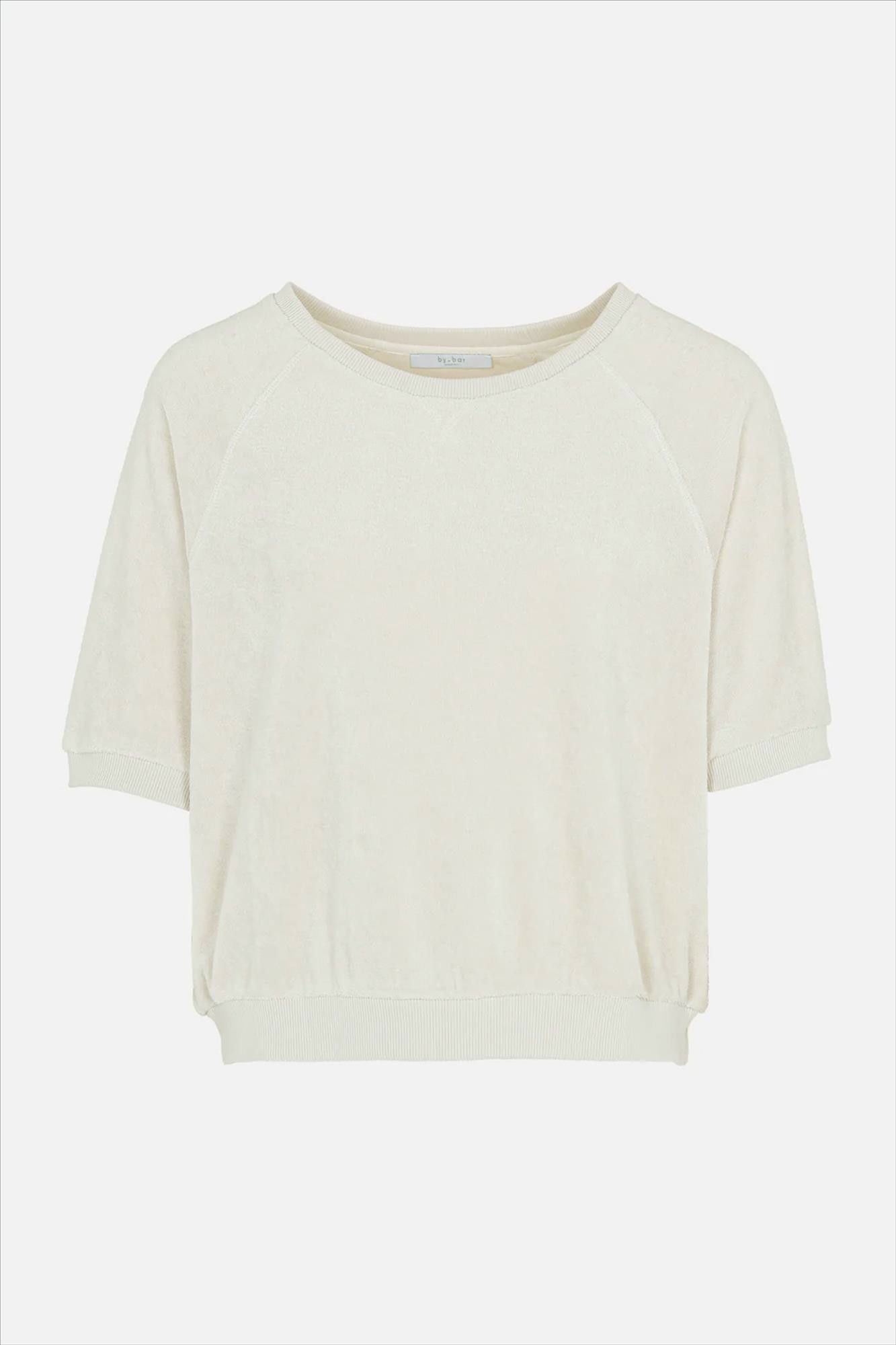 BY BAR - Ecru Neva Slub top