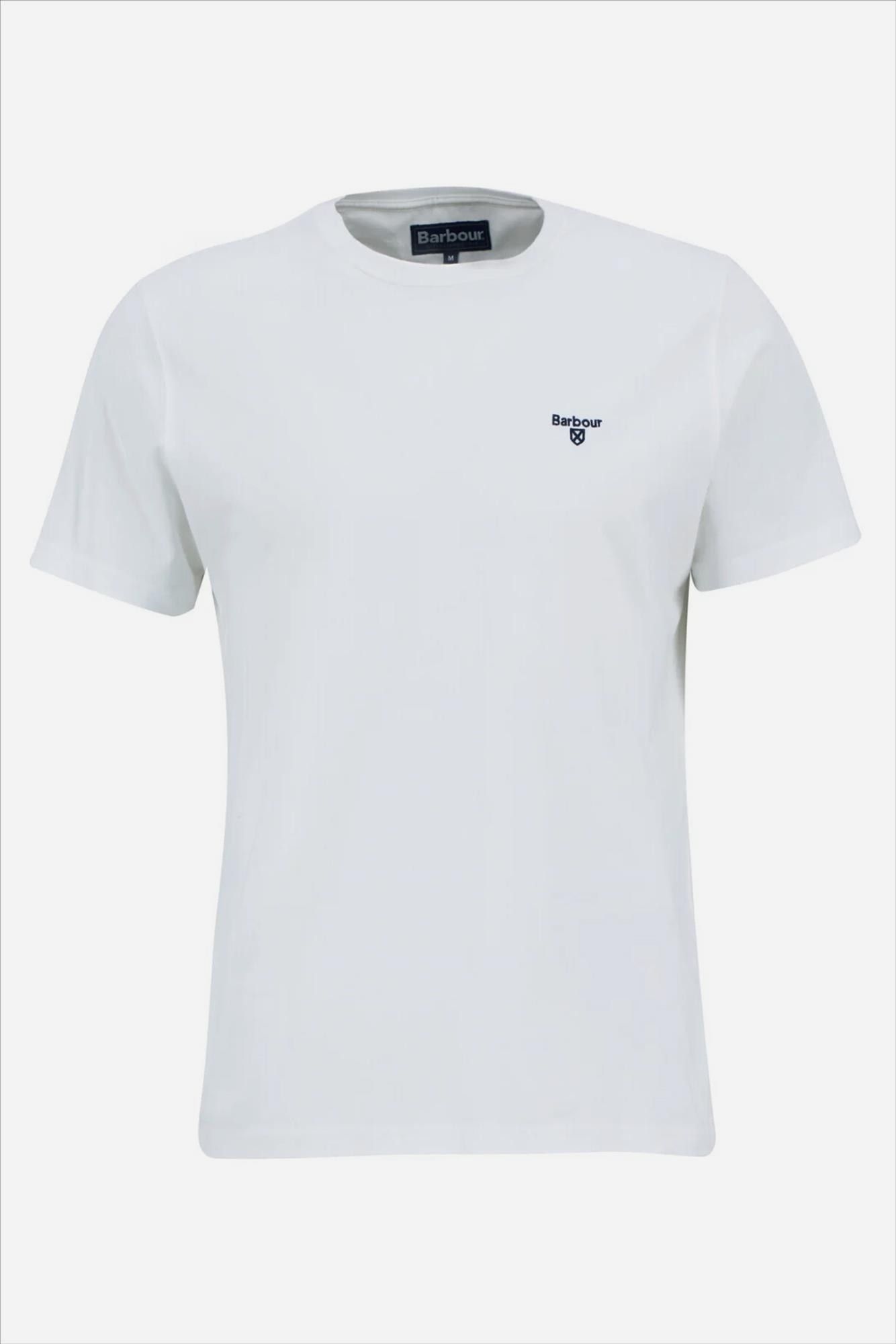 Barbour - Witte Essential Sports T-shirt