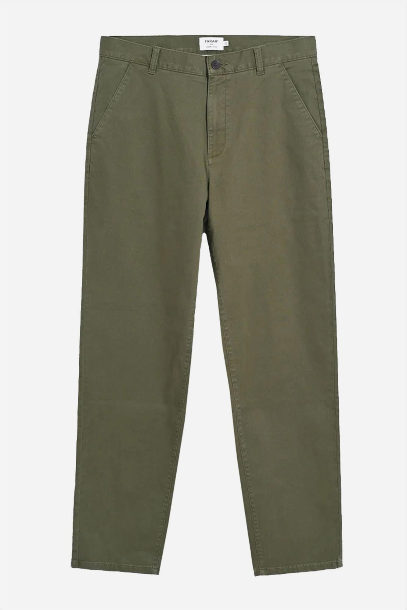 FARAH - Kaki Norwood chino