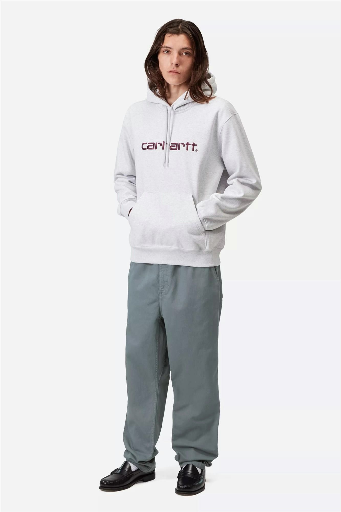 Carhartt WIP - Blauwe Flint regular tapered pant