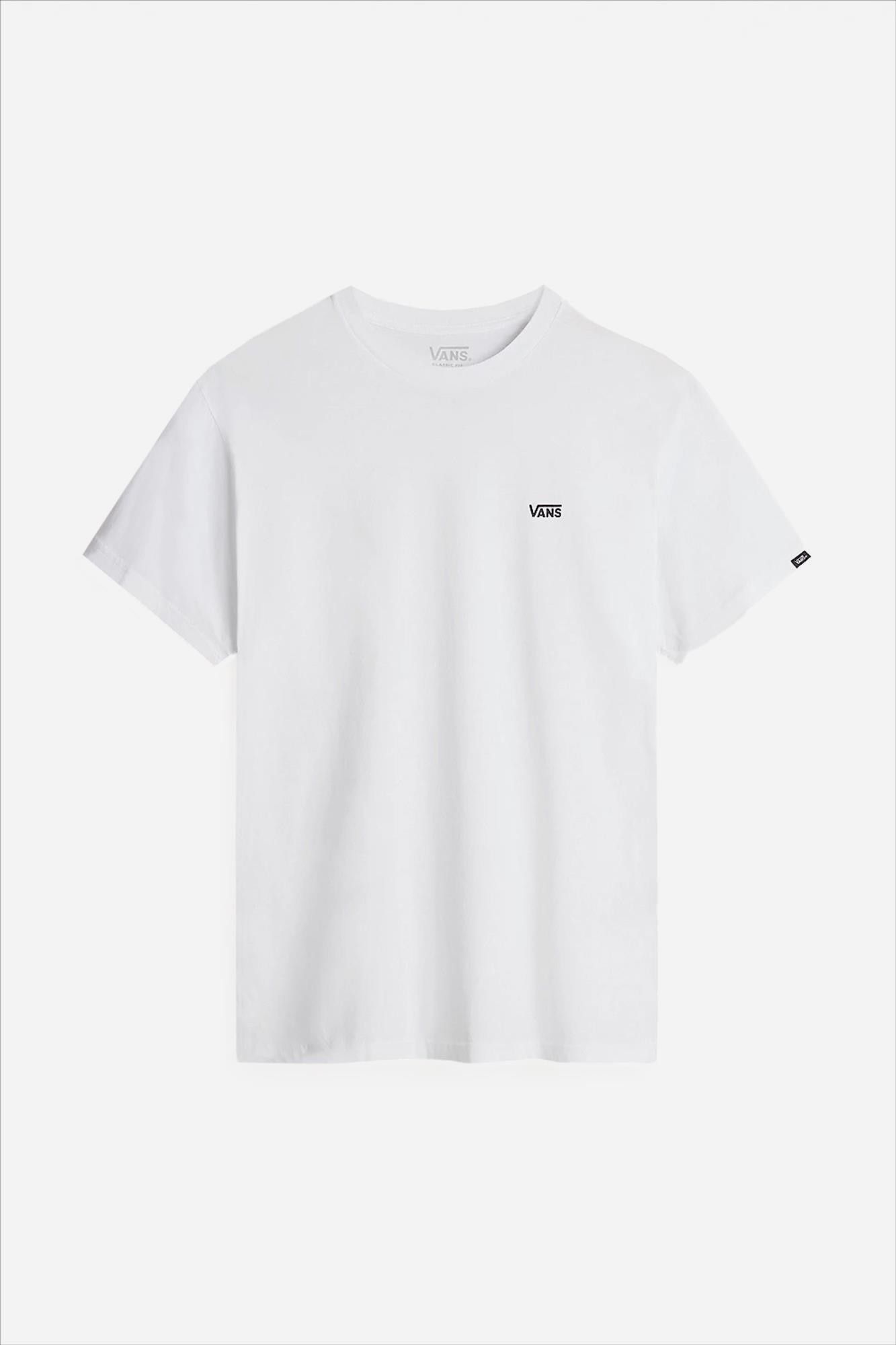 Vans  - Witte Left Chest Logo T-shirt
