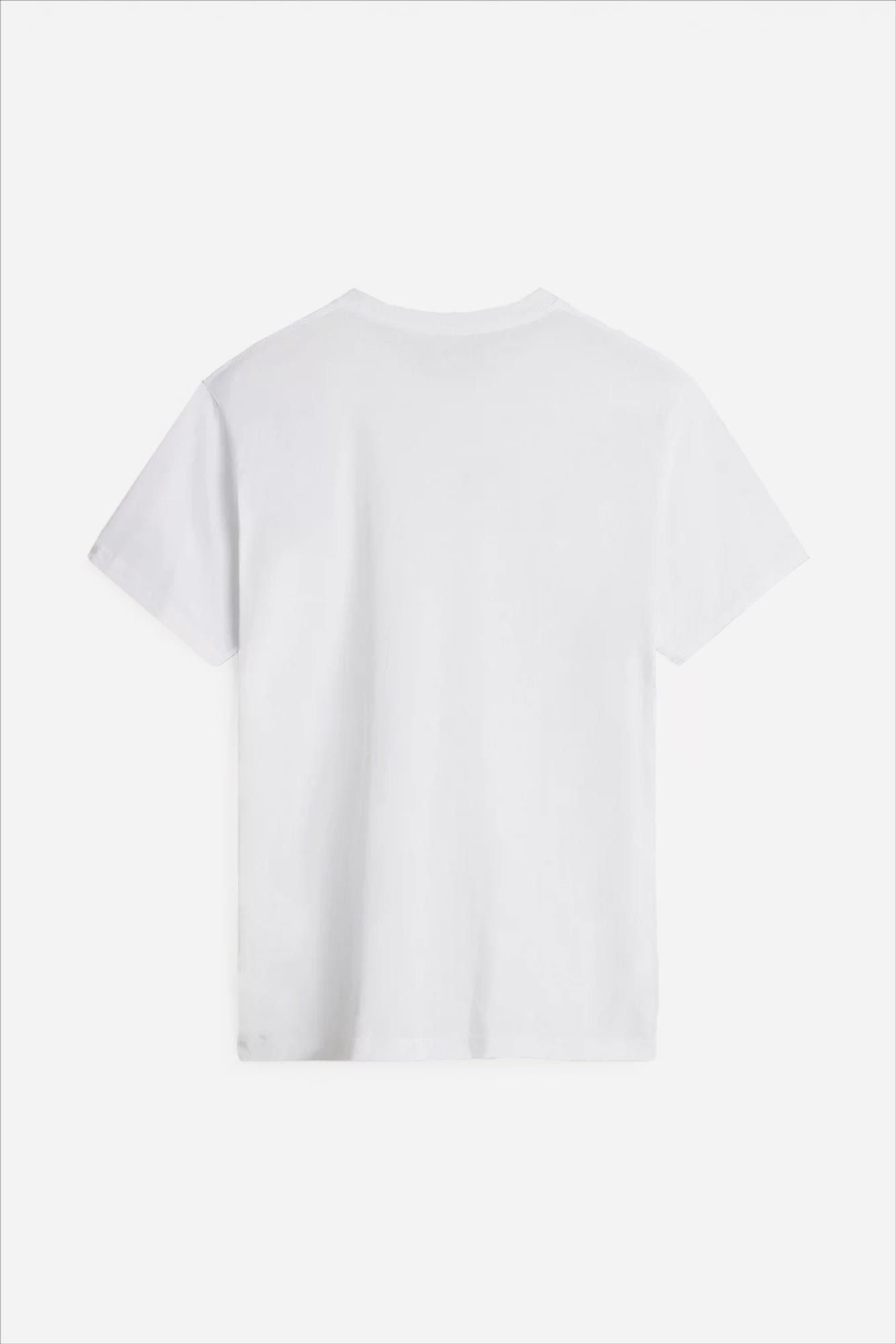 Vans  - Witte Left Chest Logo T-shirt