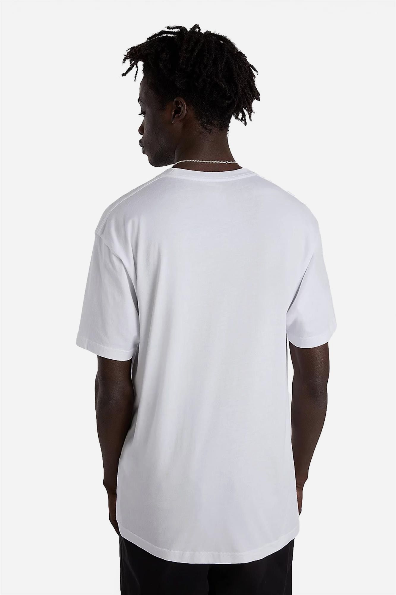 Vans  - Witte Left Chest Logo T-shirt