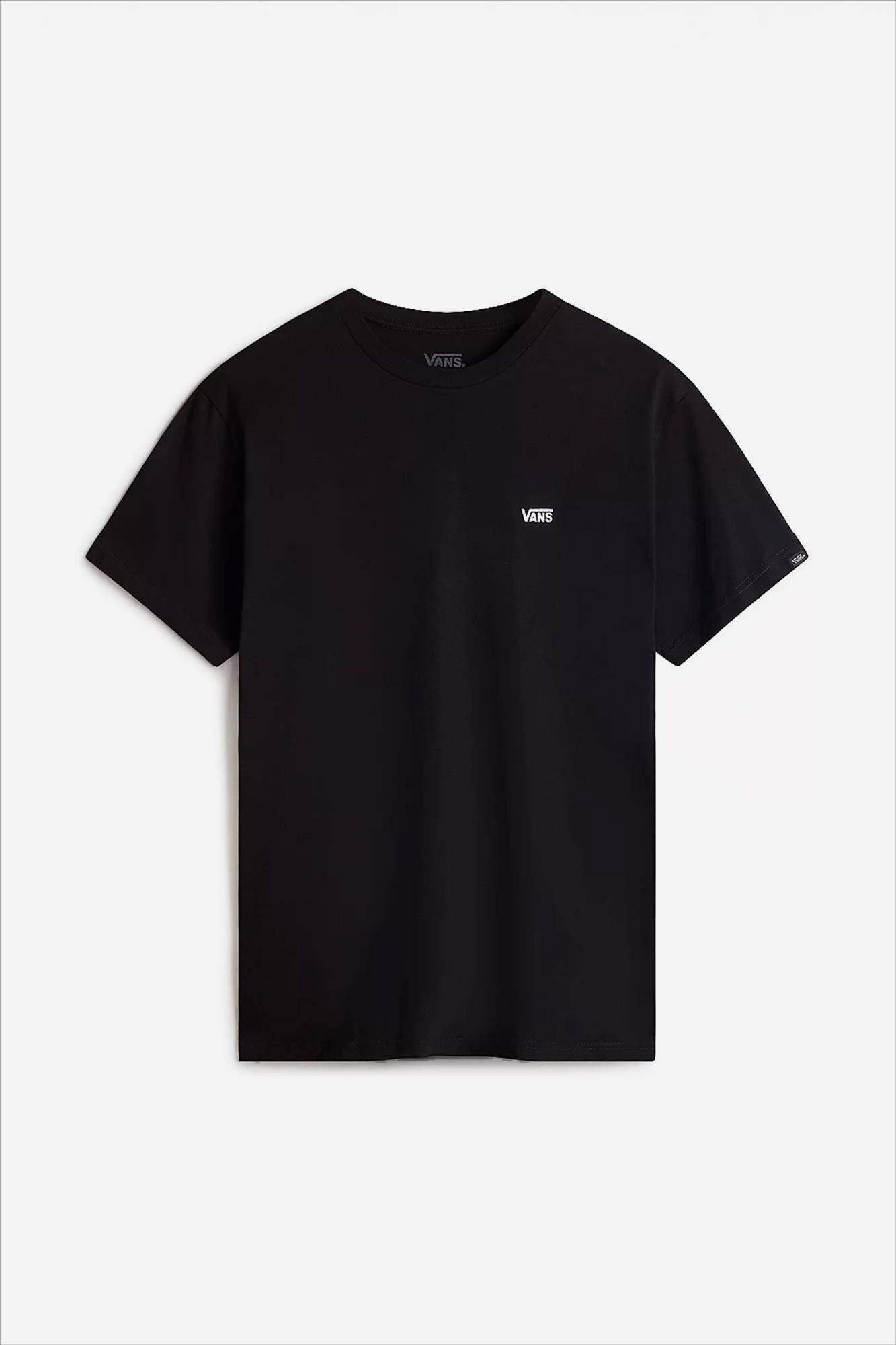 Vans  - Zwarte Left Chest Logo T-shirt