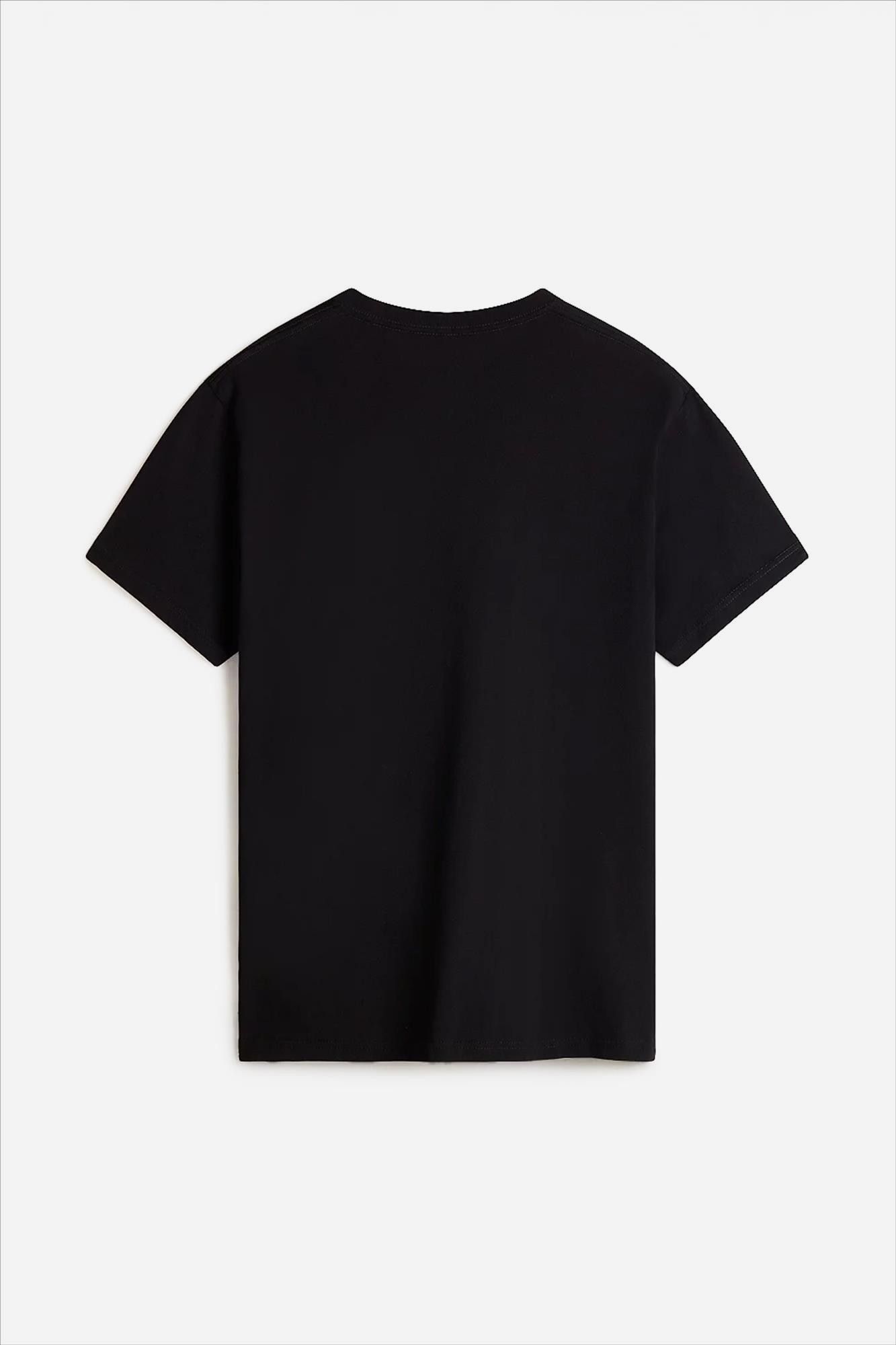 Vans  - Zwarte Left Chest Logo T-shirt
