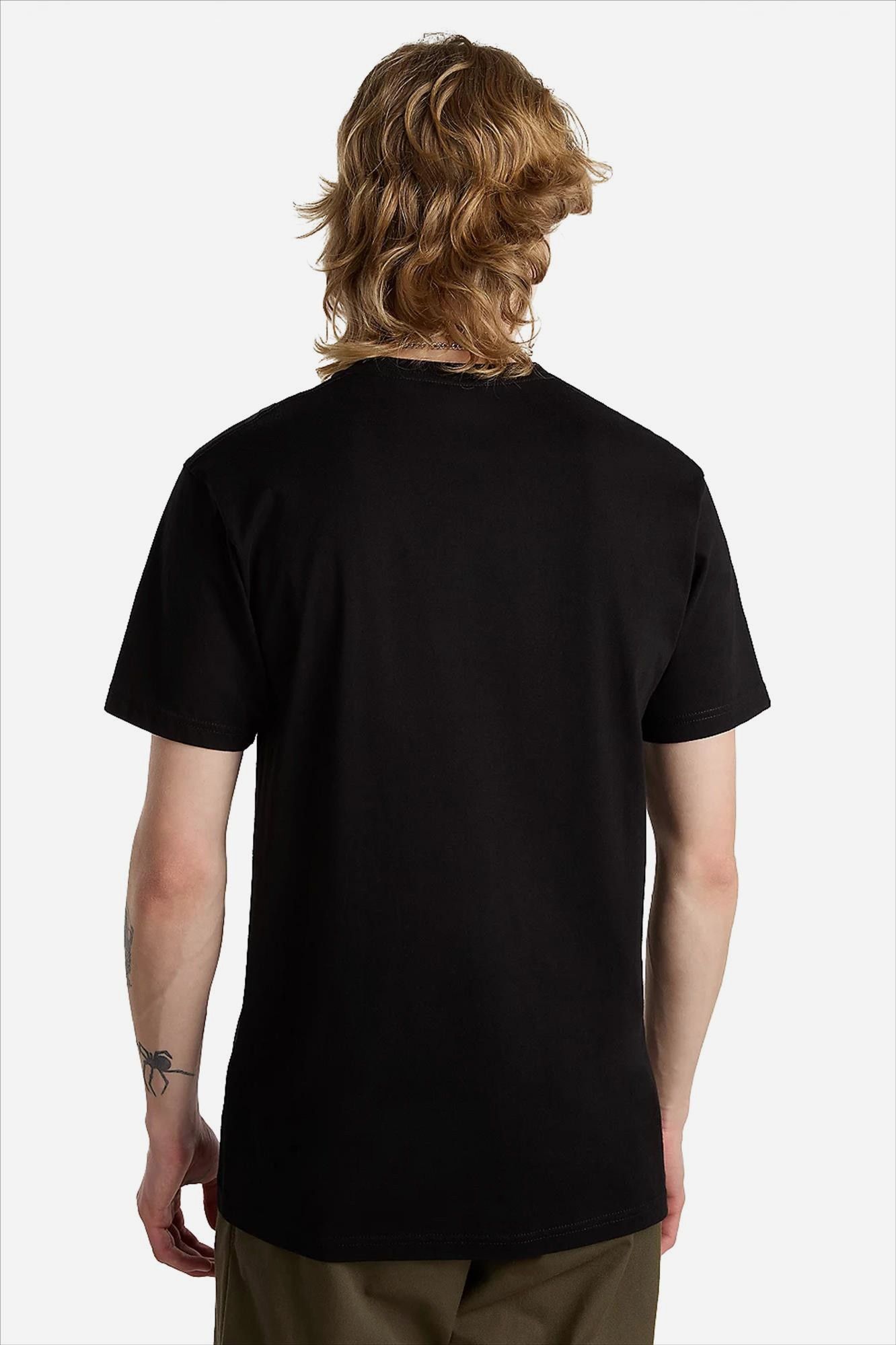 Vans  - Zwarte Left Chest Logo T-shirt
