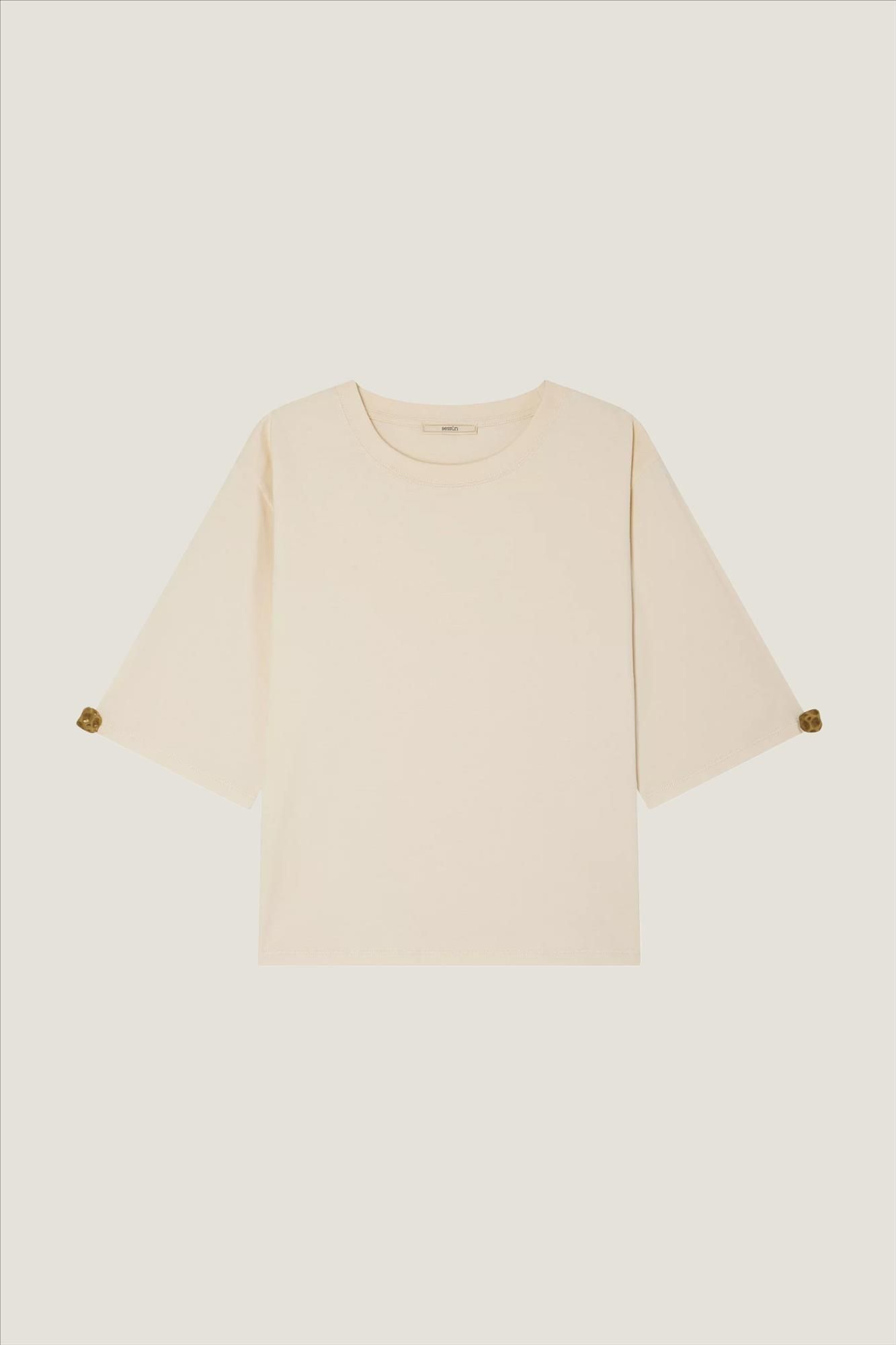 Sessùn - Ecru Angeleyes T-shirt