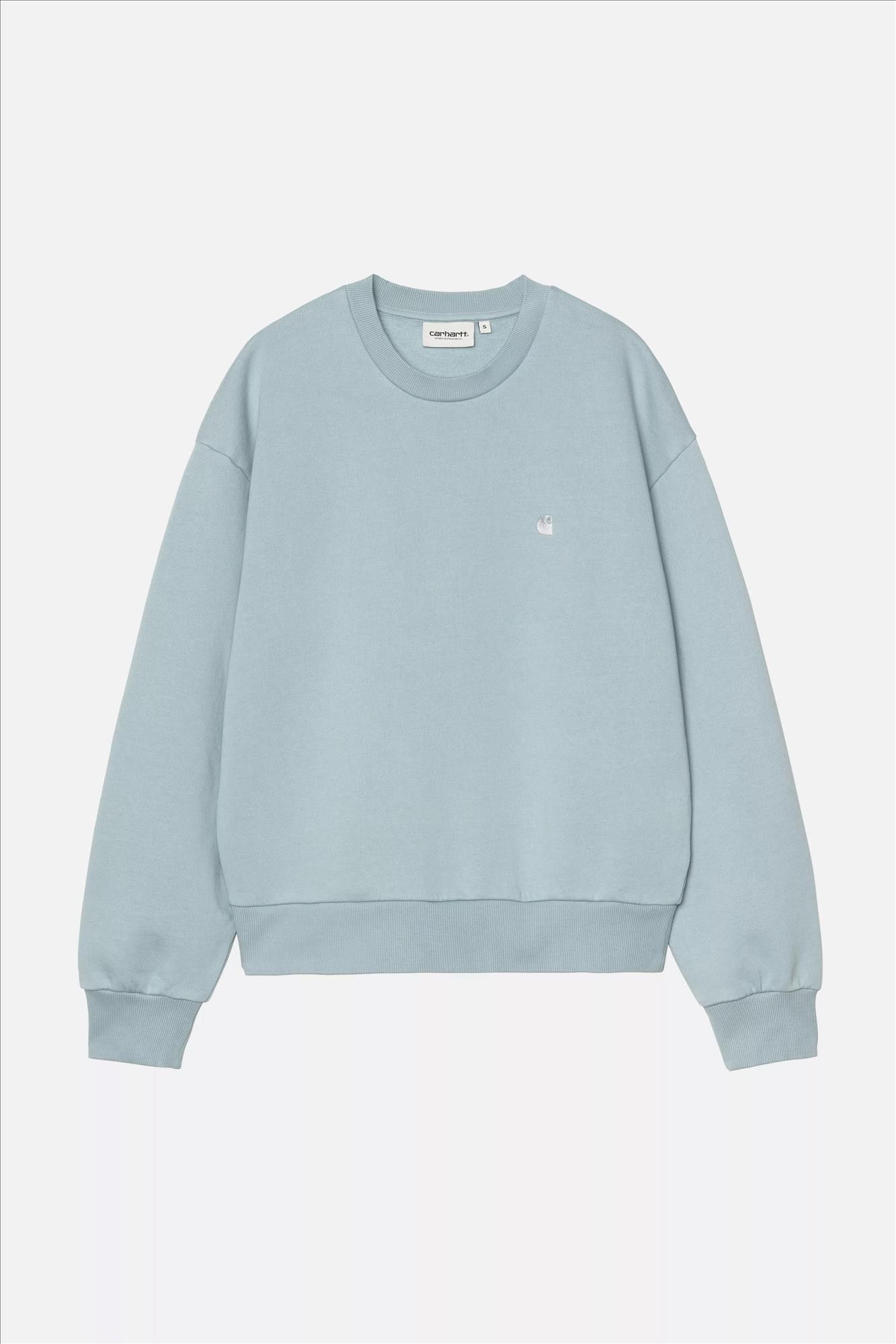 Carhartt WIP - Lichtblauwe Casey sweater