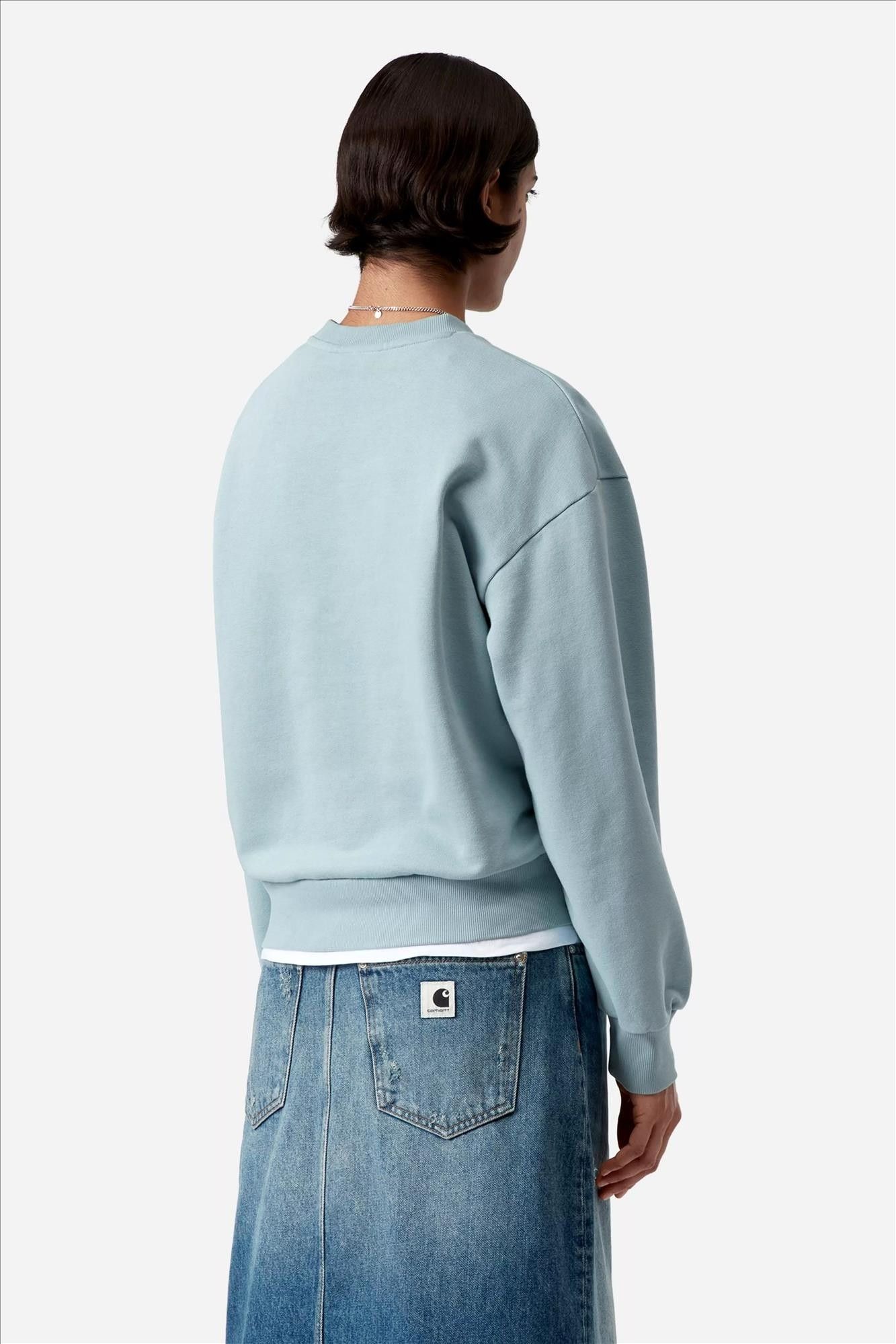 Carhartt WIP - Lichtblauwe Casey sweater