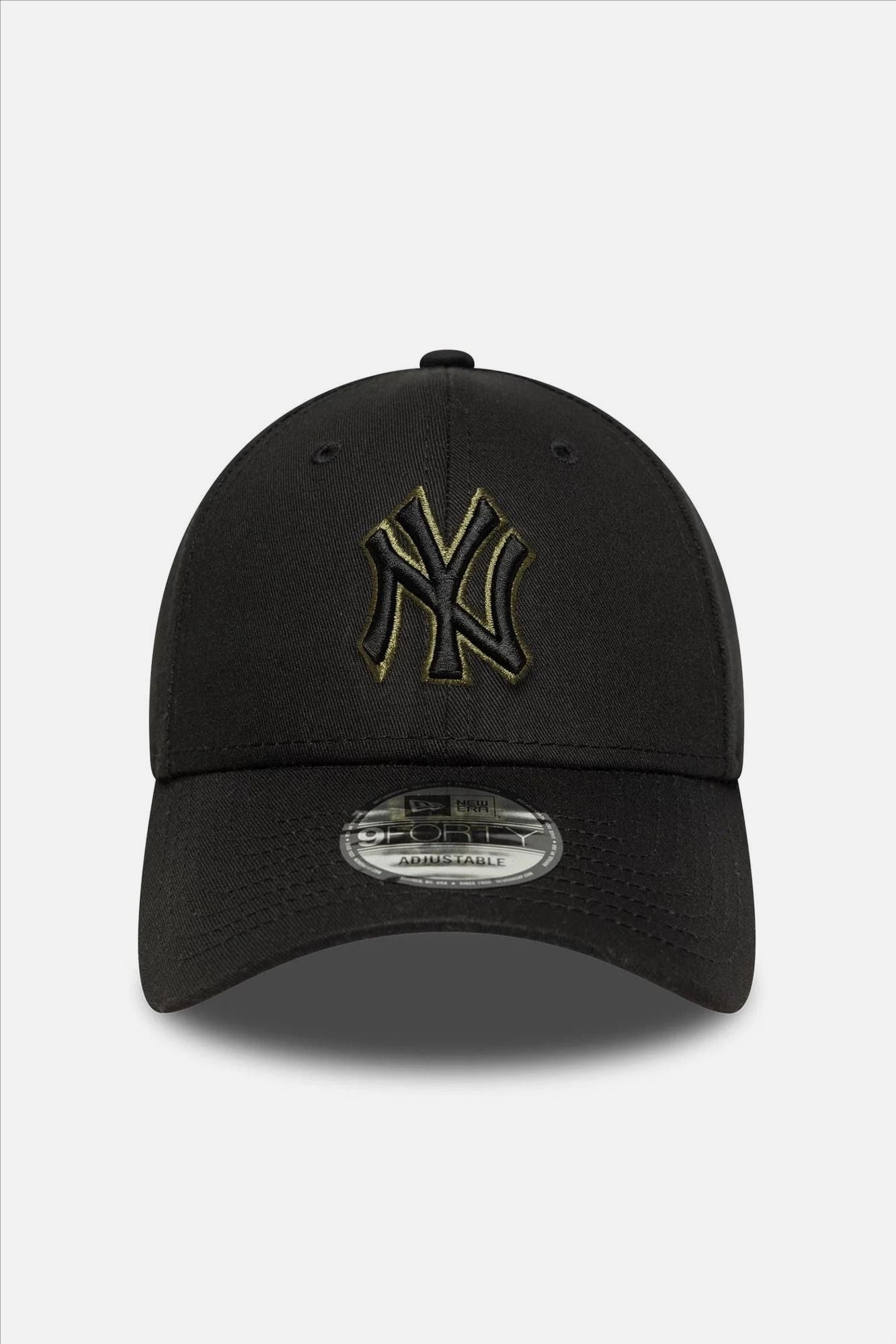 New Era - Zwarte NY Yankees Outline 9Forty pet