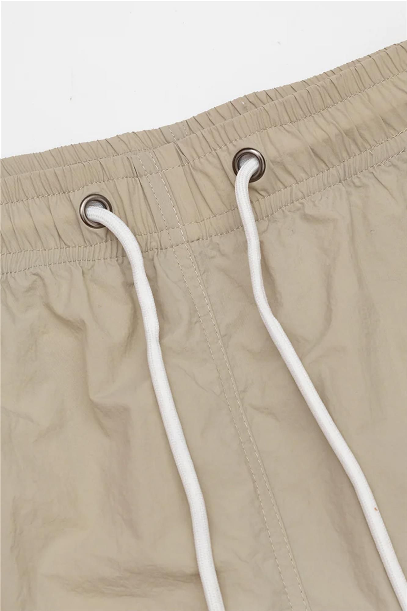 PARLEZ - Beige-Lichtblauwe Copa short
