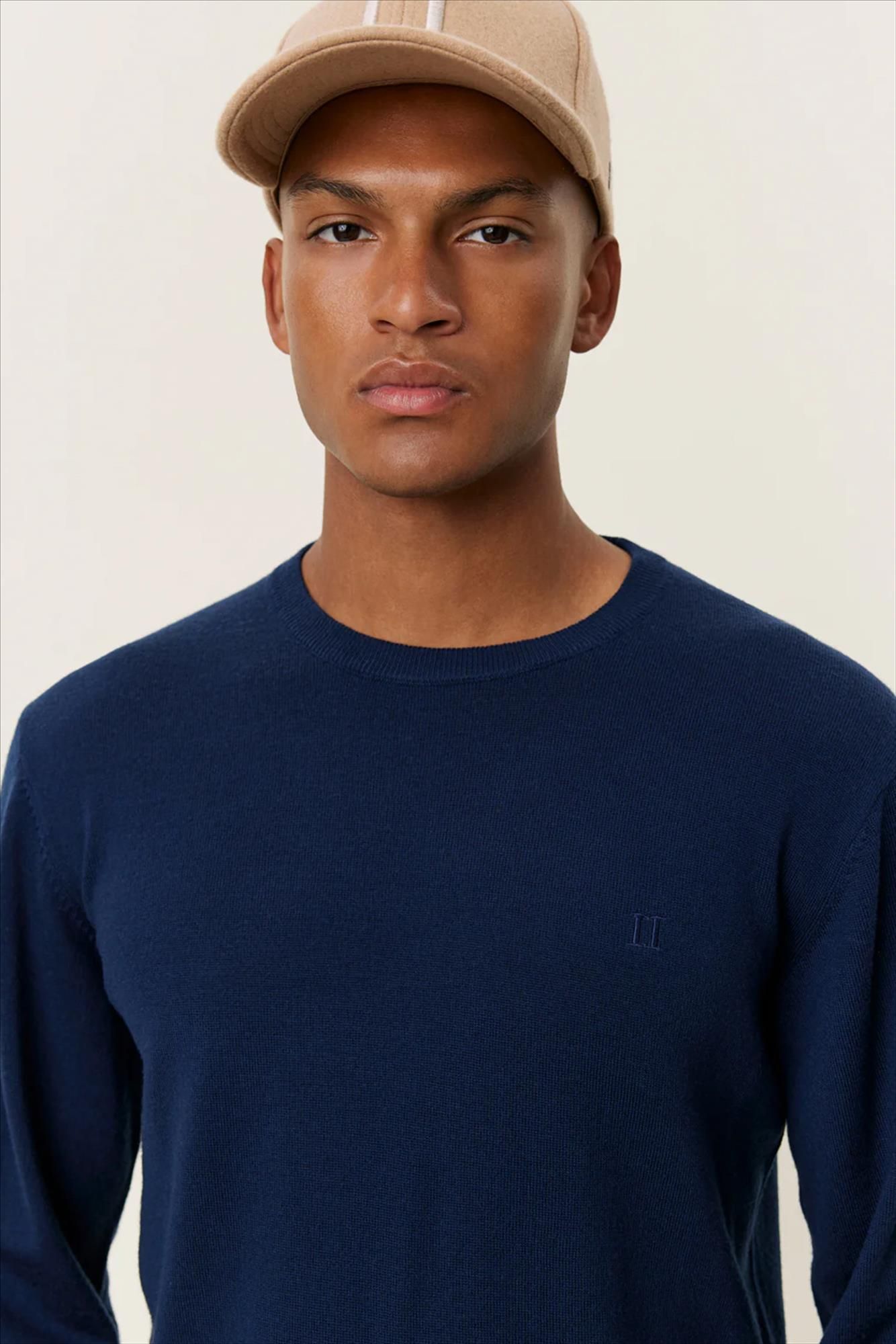 LES DEUX  - Donkerblauwe Greyson trui
