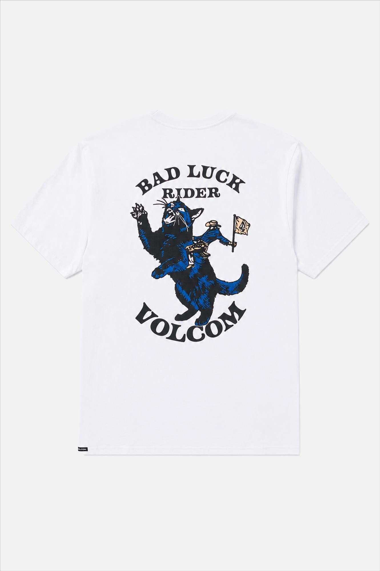 Volcom - Witte Bad Luck T-shirt