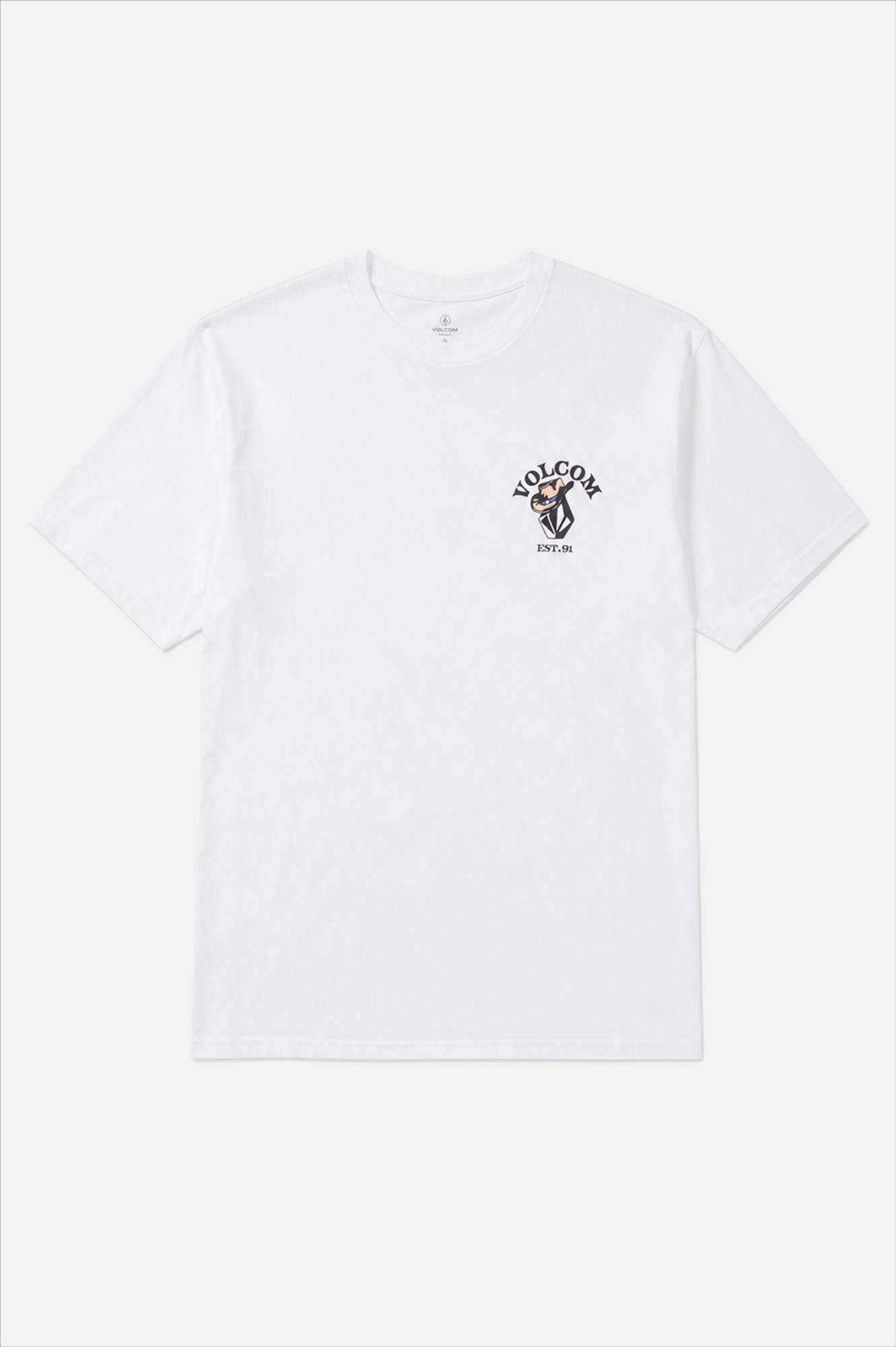 Volcom - Witte Bad Luck T-shirt