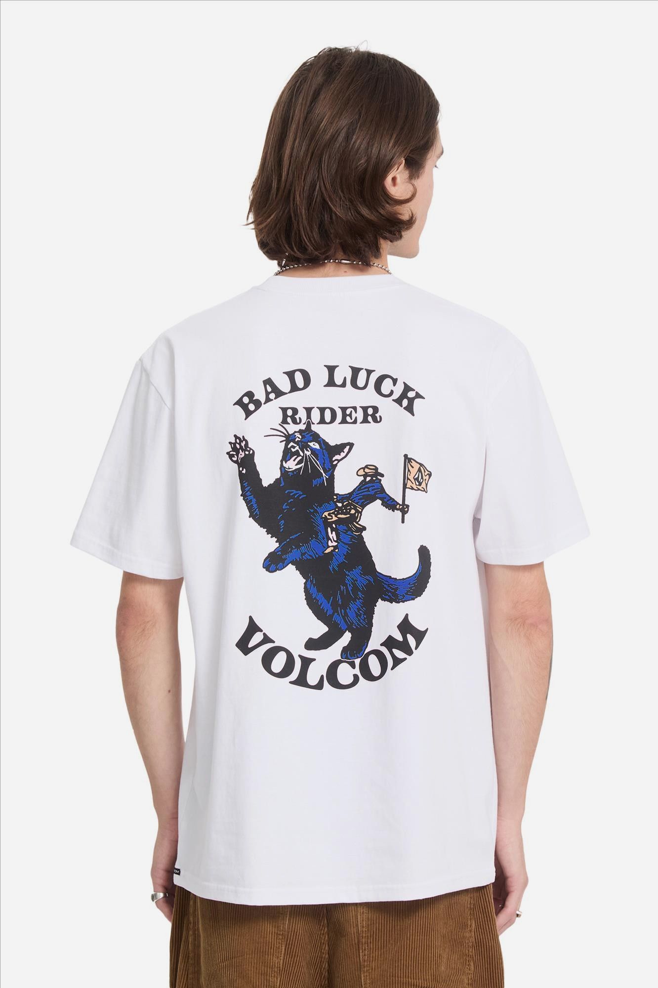 Volcom - Witte Bad Luck T-shirt