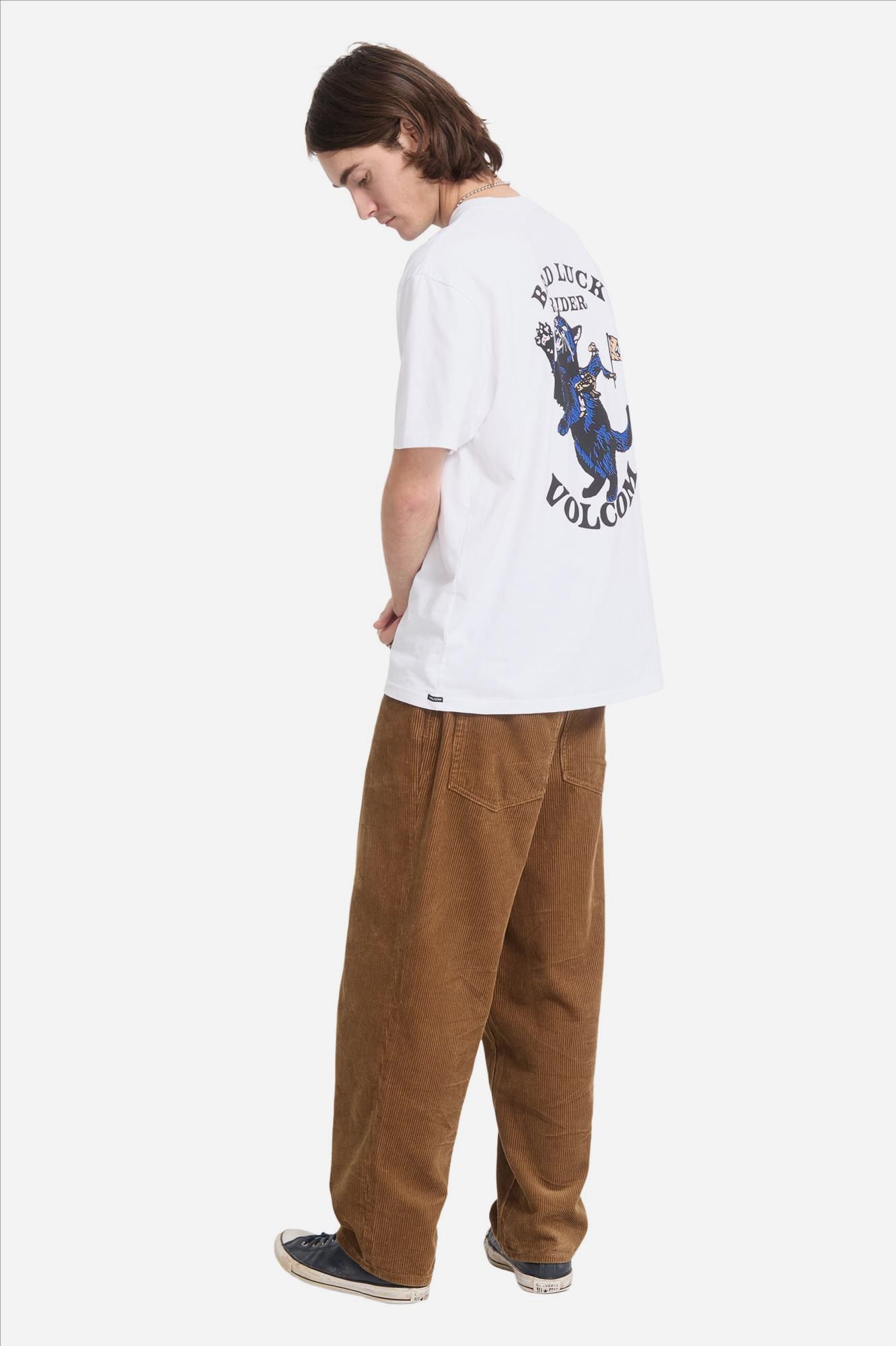 Volcom - Witte Bad Luck T-shirt