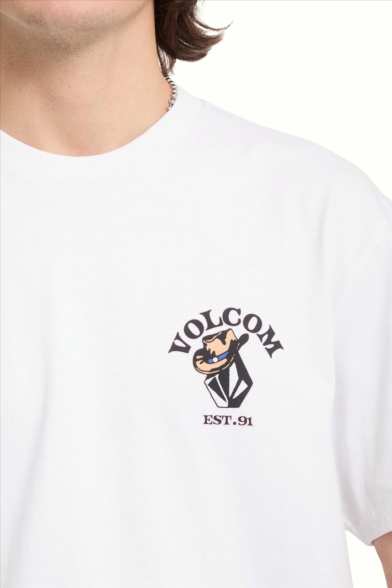 Volcom - Witte Bad Luck T-shirt