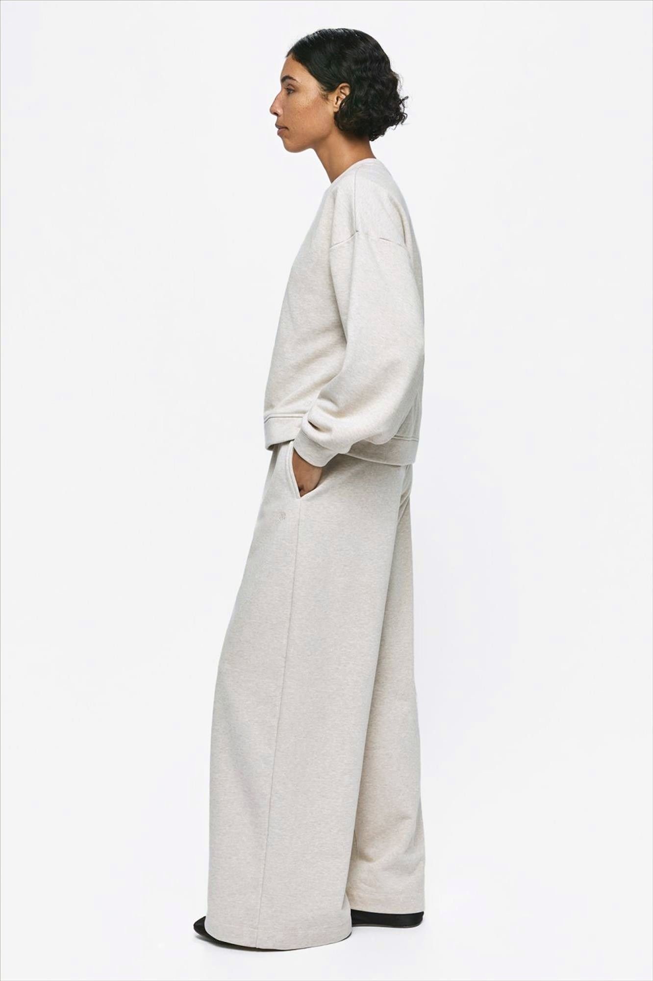 MSCH COPENHAGEN - Ecru Taia Briena sweatpants
