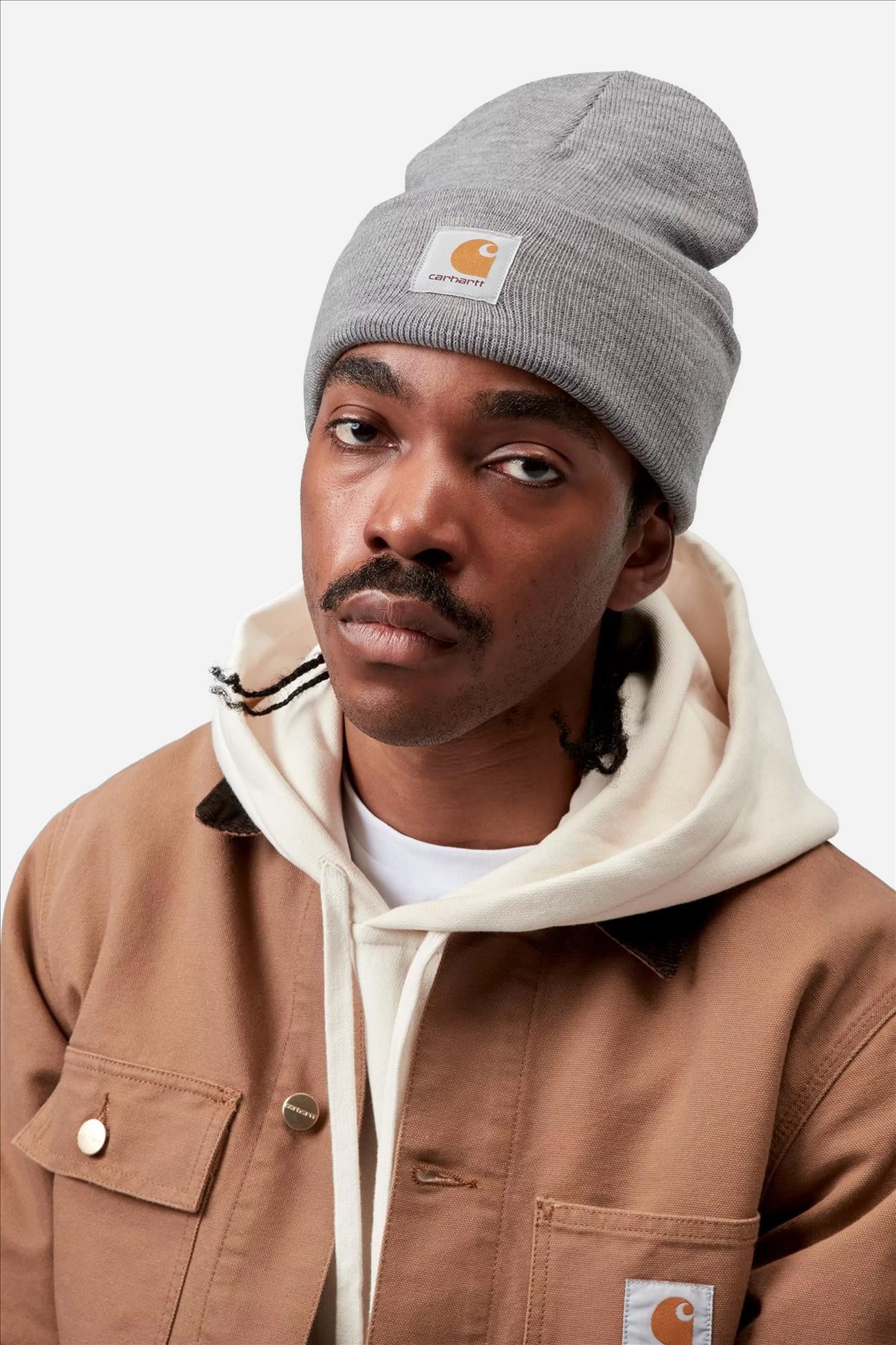Carhartt WIP - Donkergrijze Watch Hat muts