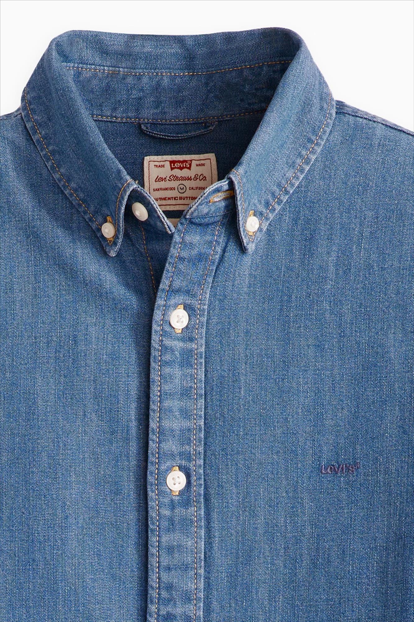Levi's - Blauw Authentic jeanshemd