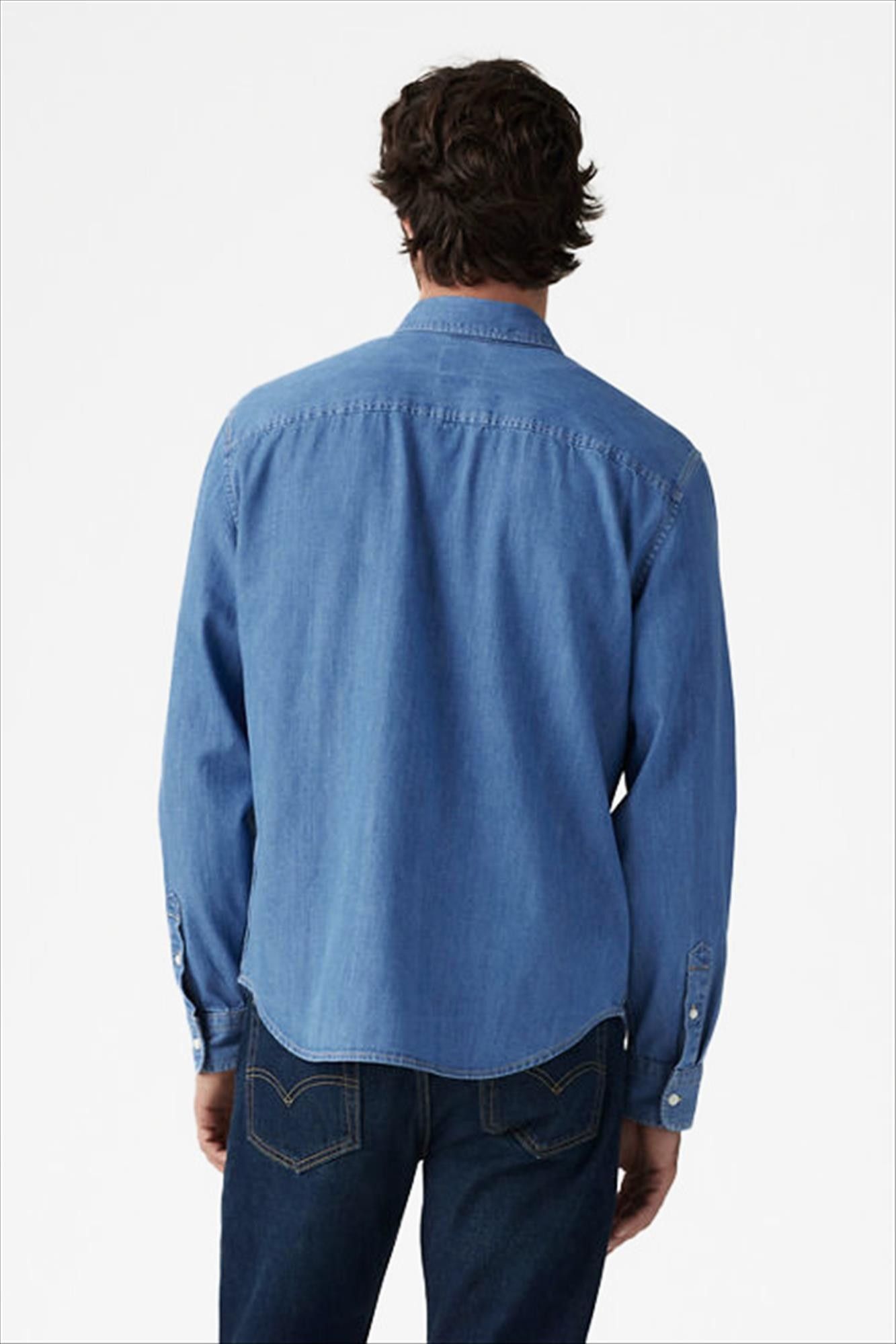 Levi's - Blauw Authentic jeanshemd
