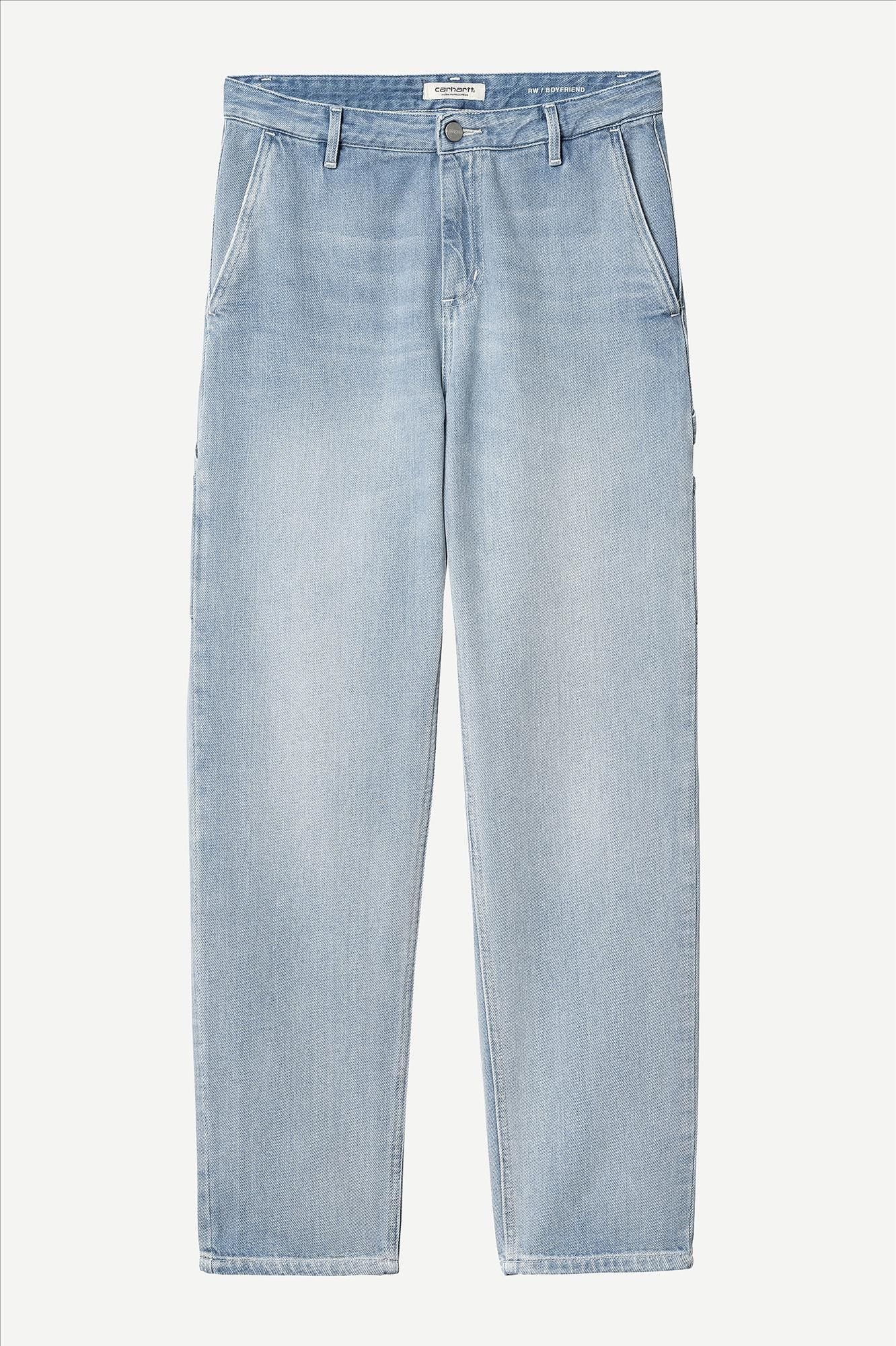Carhartt WIP - Lichtblauwe Pierce boyfriend work jeans