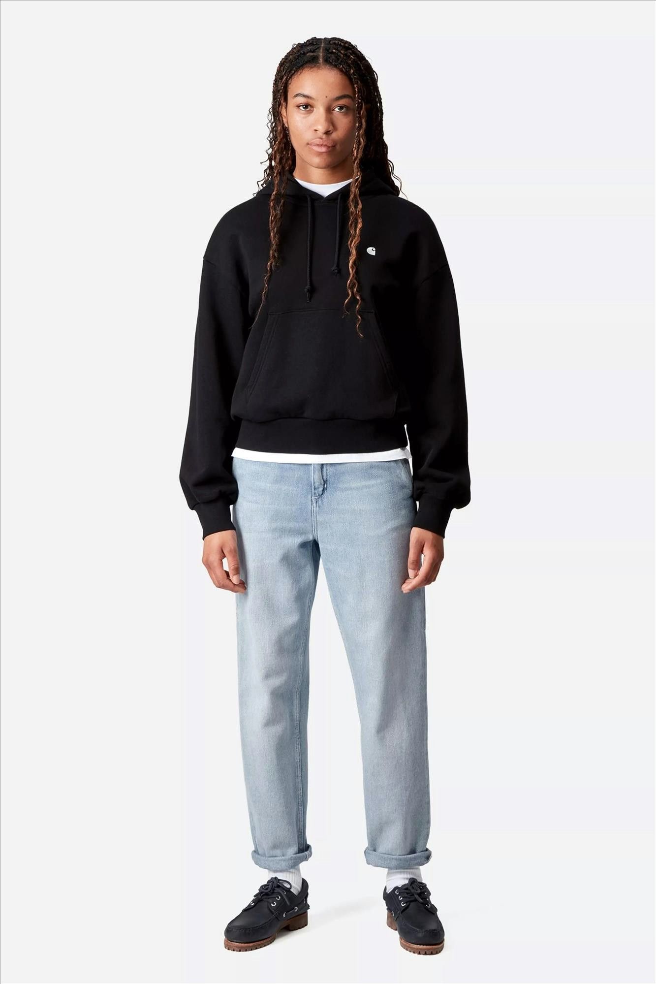 Carhartt WIP - Lichtblauwe Pierce boyfriend work jeans