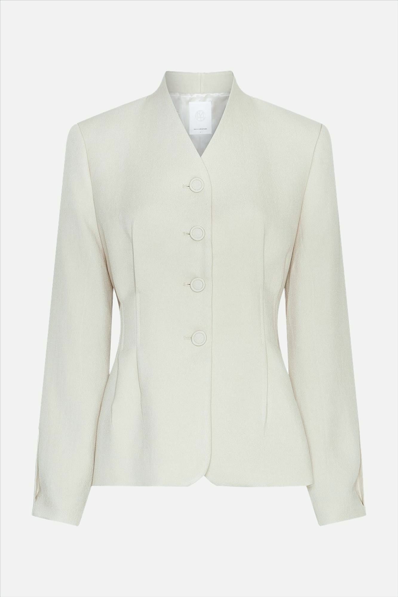 MSCH COPENHAGEN - Ecru Esteriane blazer