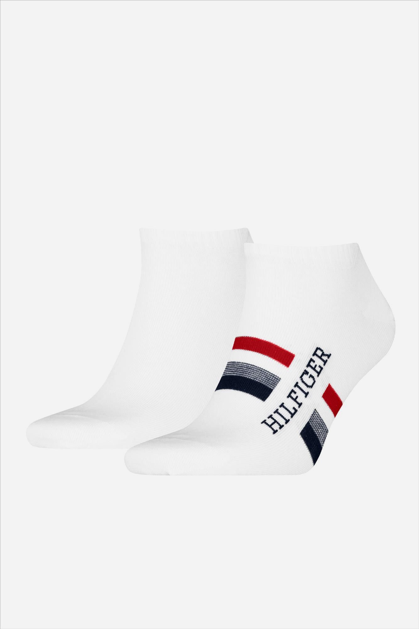 Hilfiger socks - Witte 2-pack Tab sokken, maat: 43-46
