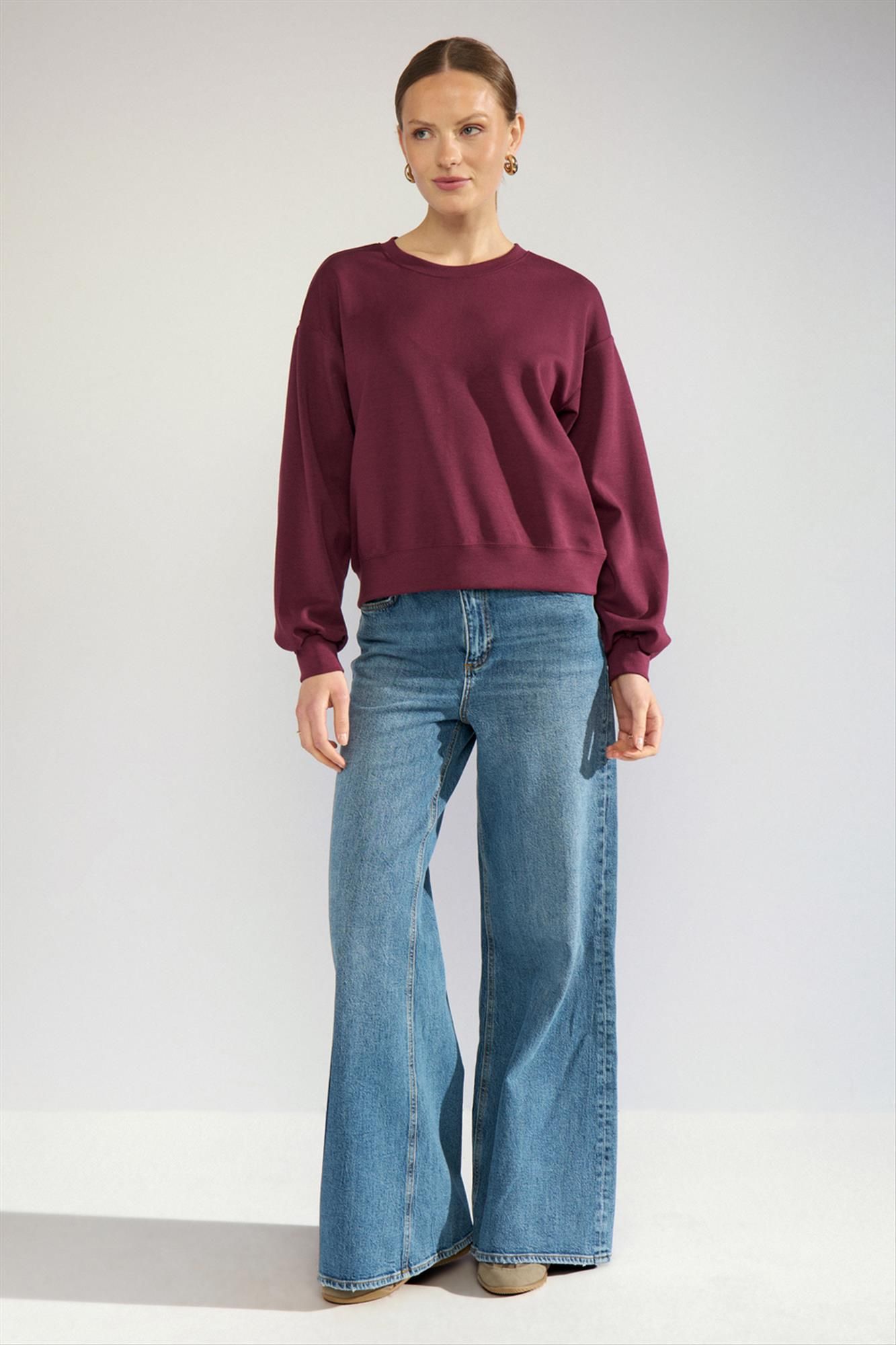 Nümph - Bordeaux Mara sweater