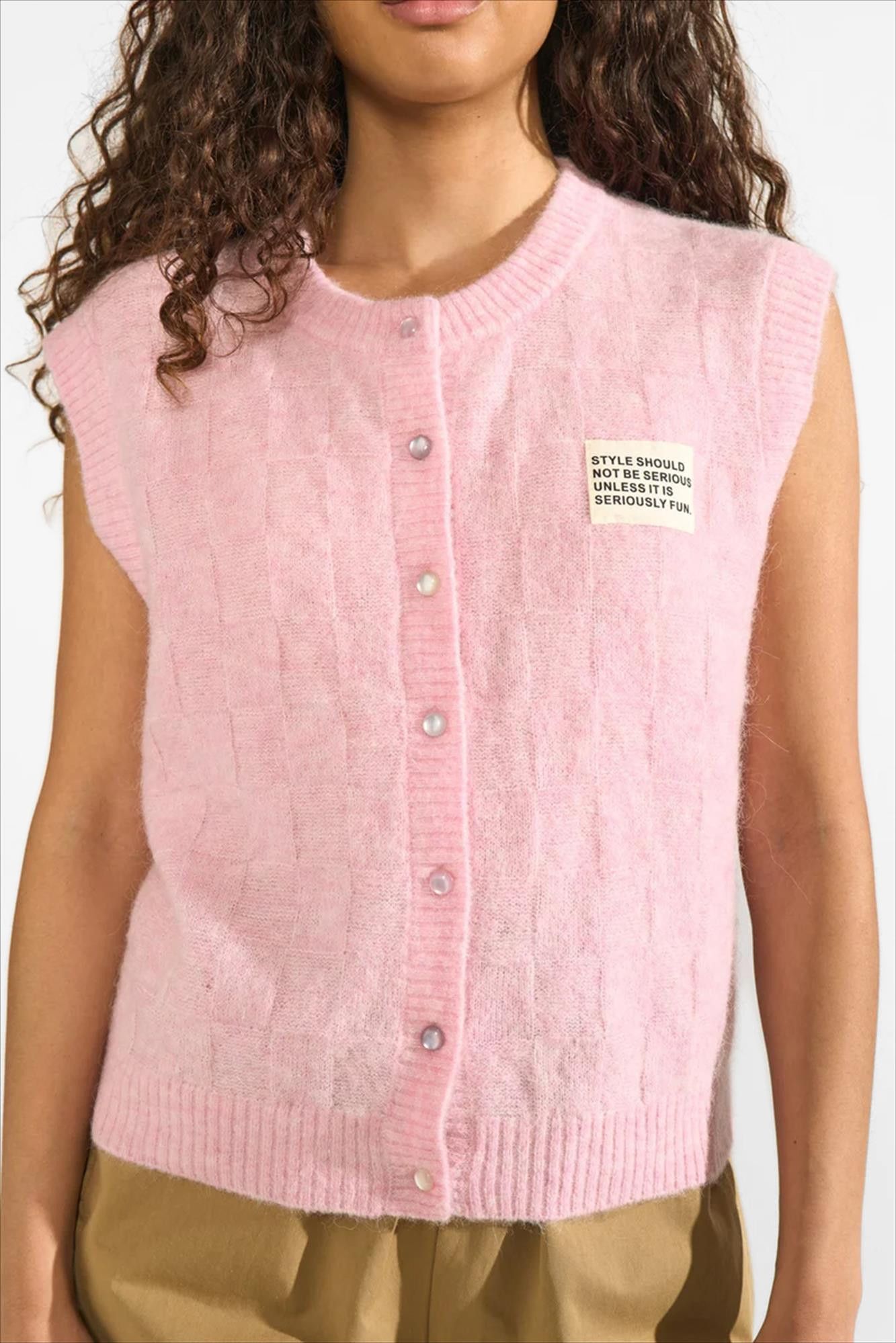 Nümph - Roze Riette cardigan