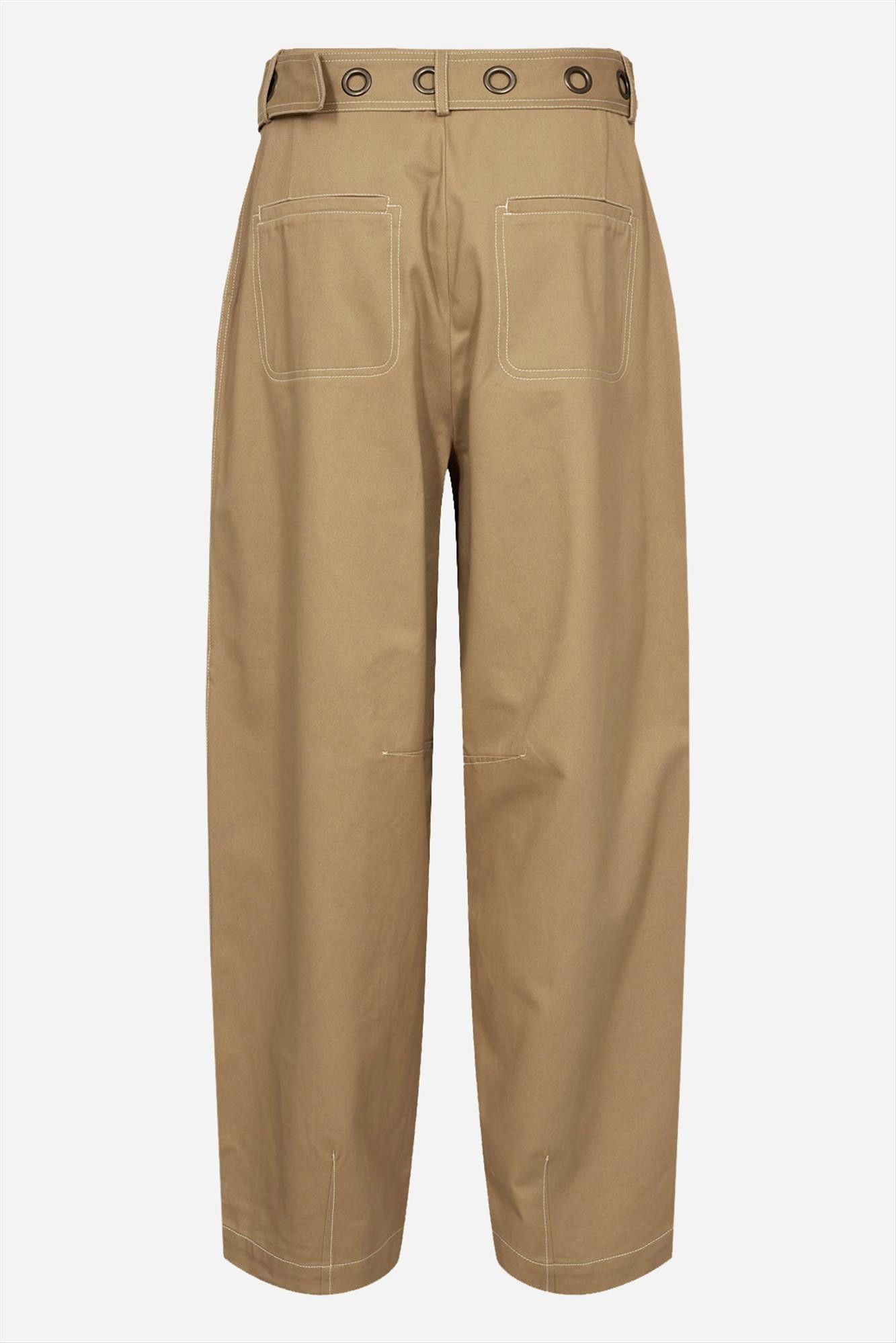 Nümph - Beige Hilme barrel broek