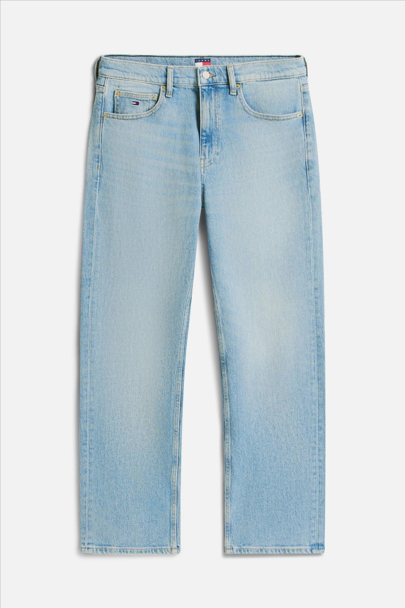 Tommy Jeans - Lichtblauwe Otis regular straight jeans