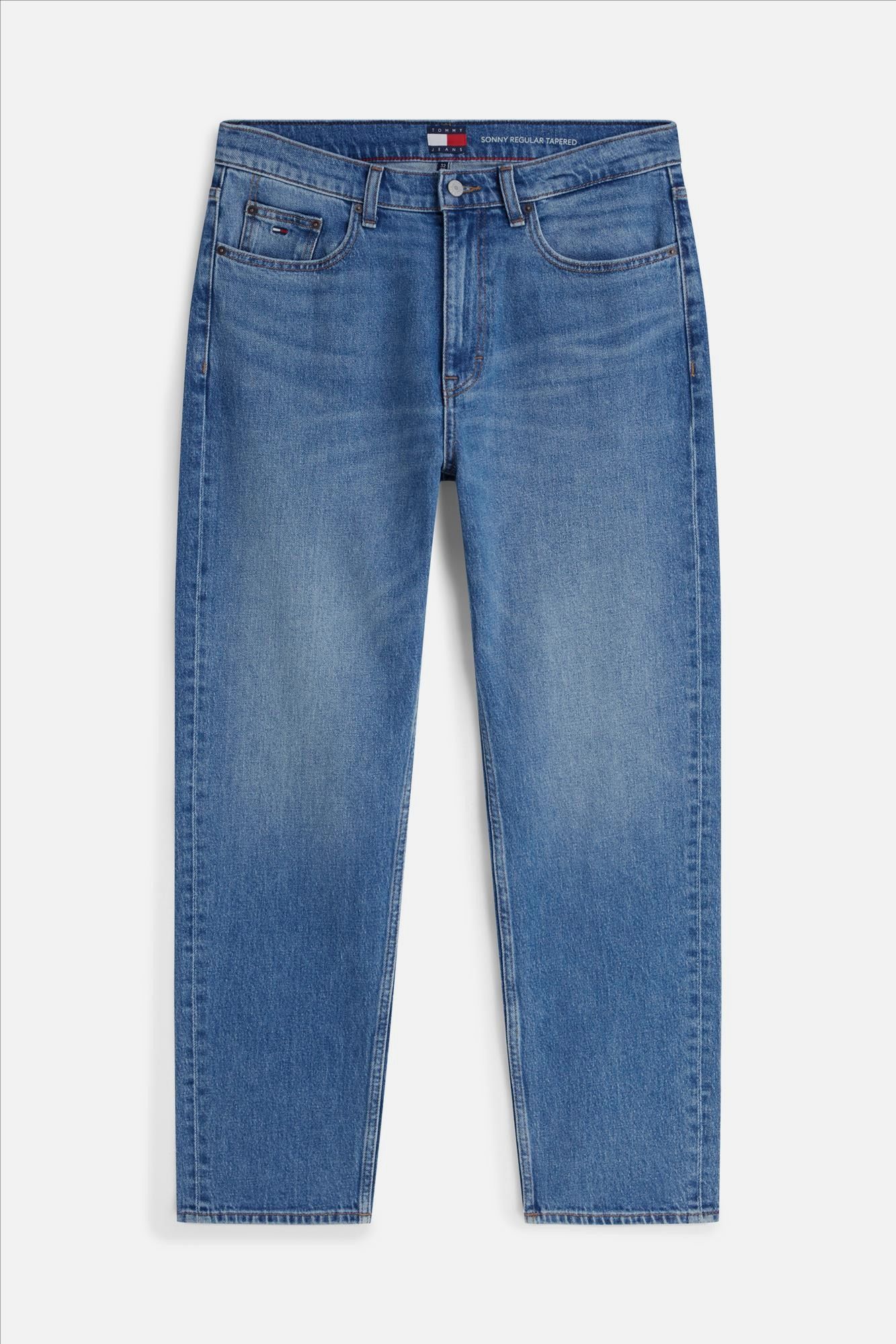 Tommy Jeans - Blauwe Sonny regular tapered jeans