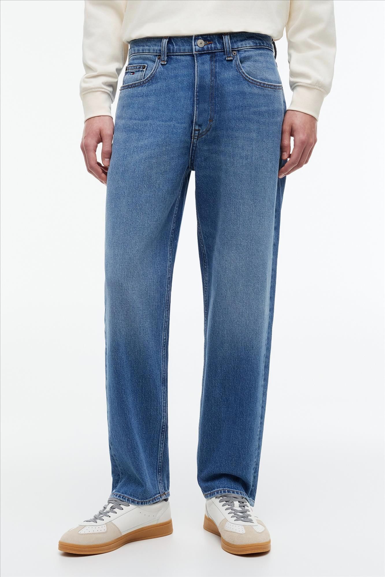 Tommy Jeans - Blauwe Sonny regular tapered jeans