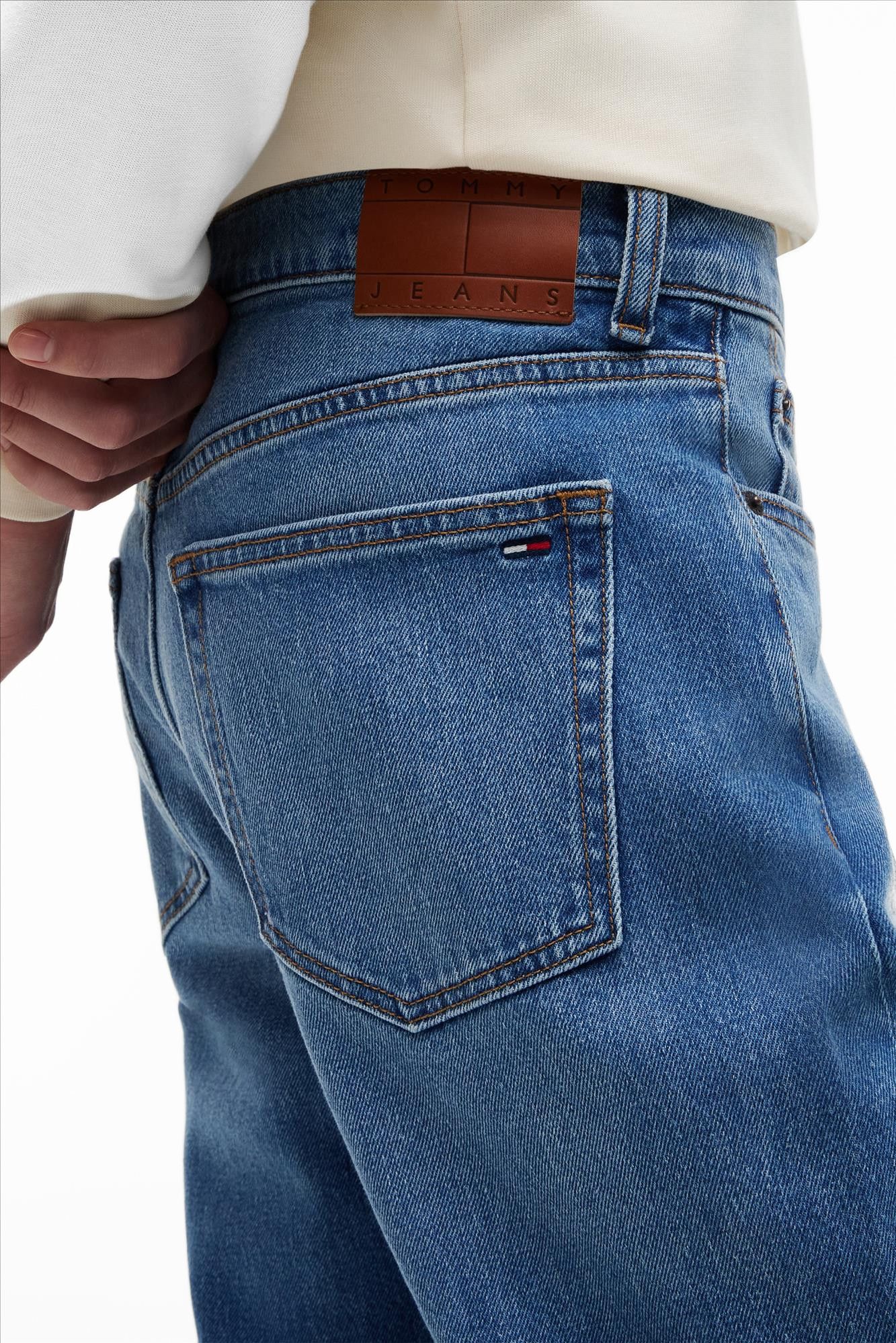 Tommy Jeans - Blauwe Sonny regular tapered jeans