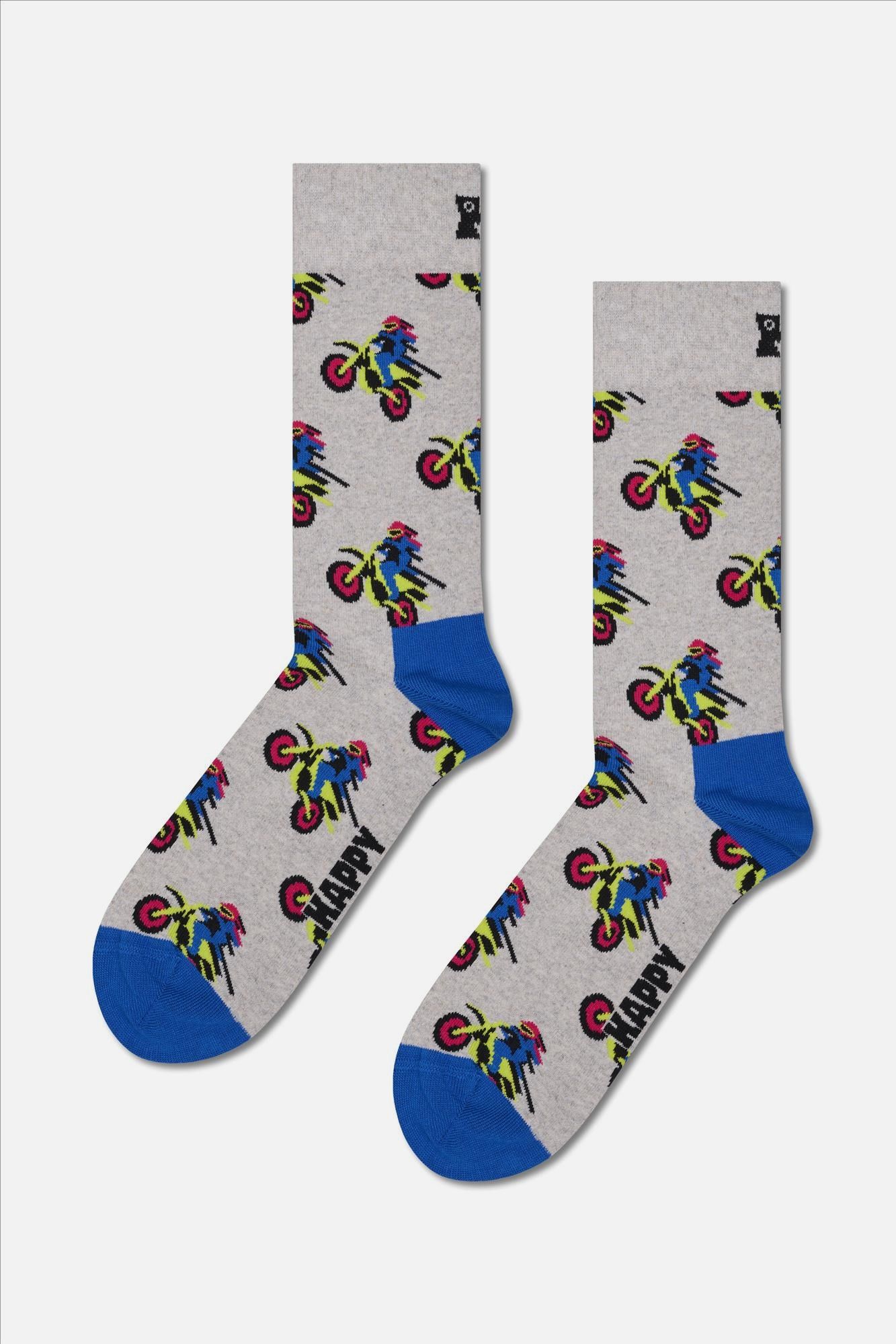 Happy Socks - Multicolor Fast Sports 3-pack sokken, maat: 41-46