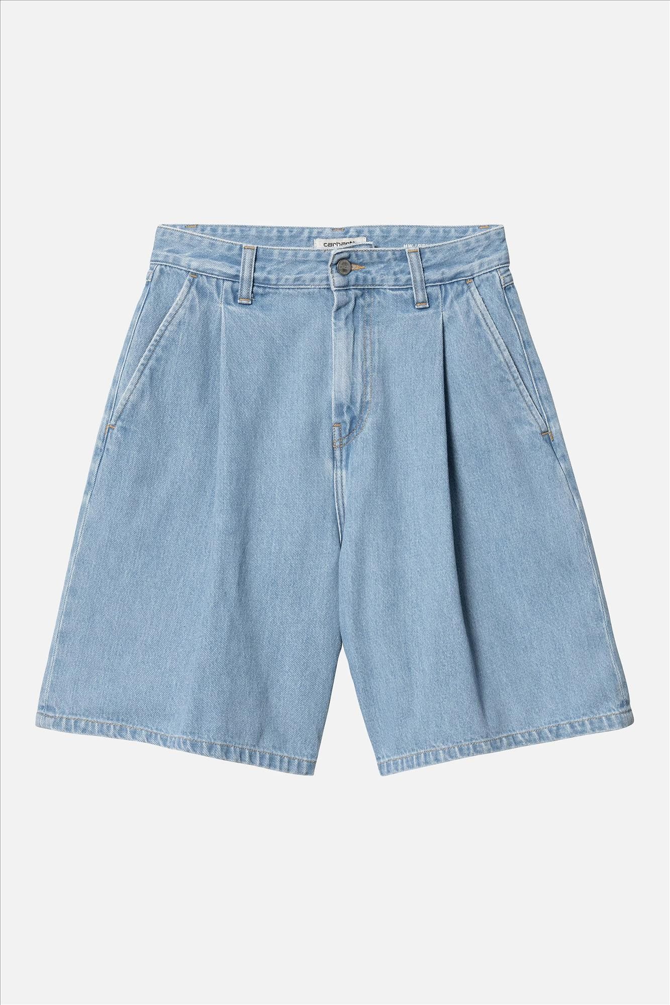 Carhartt WIP - Lichtblauwe Alta jeansshort
