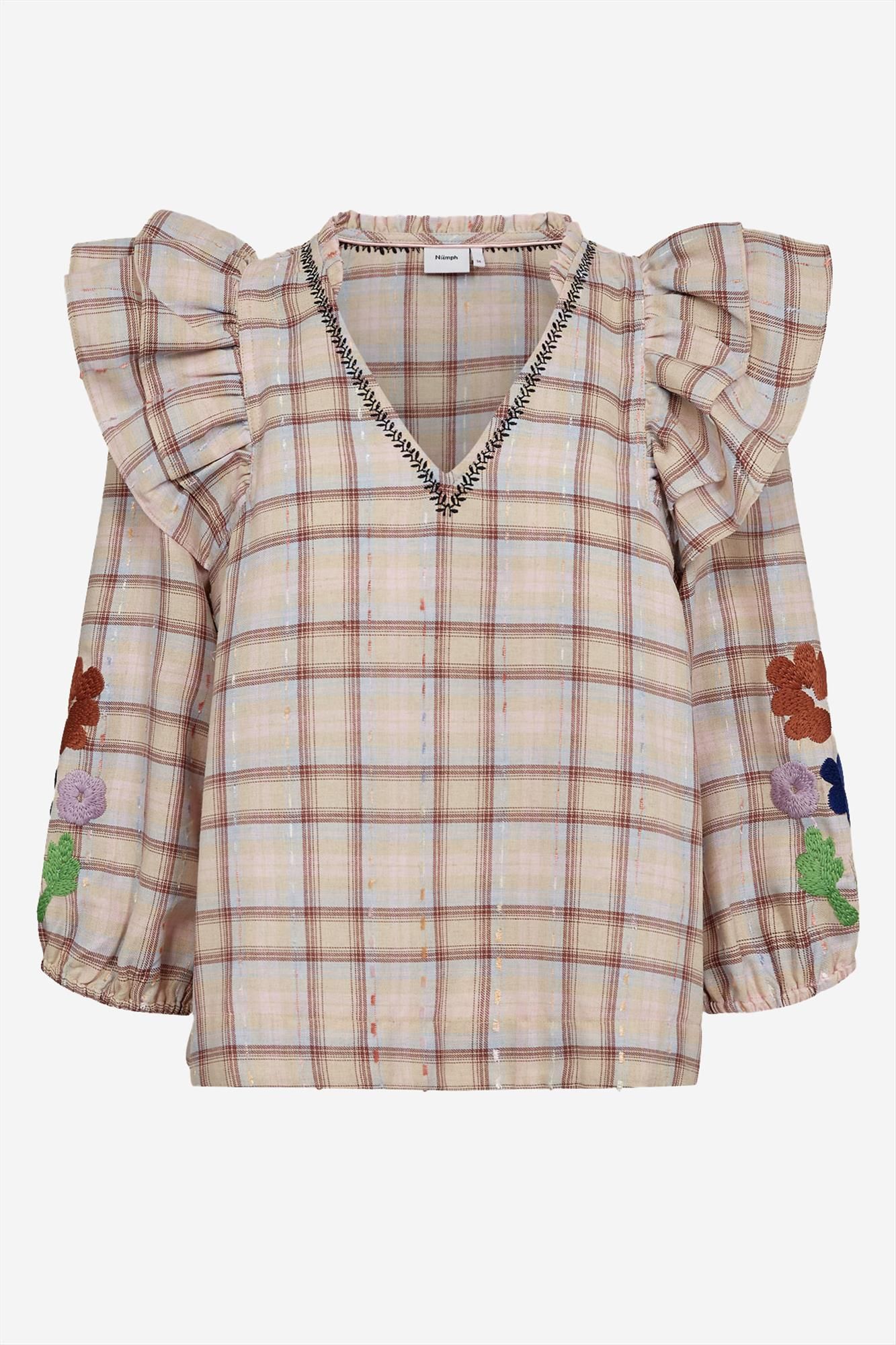 Nümph - Roze-Beige Maggi blouse