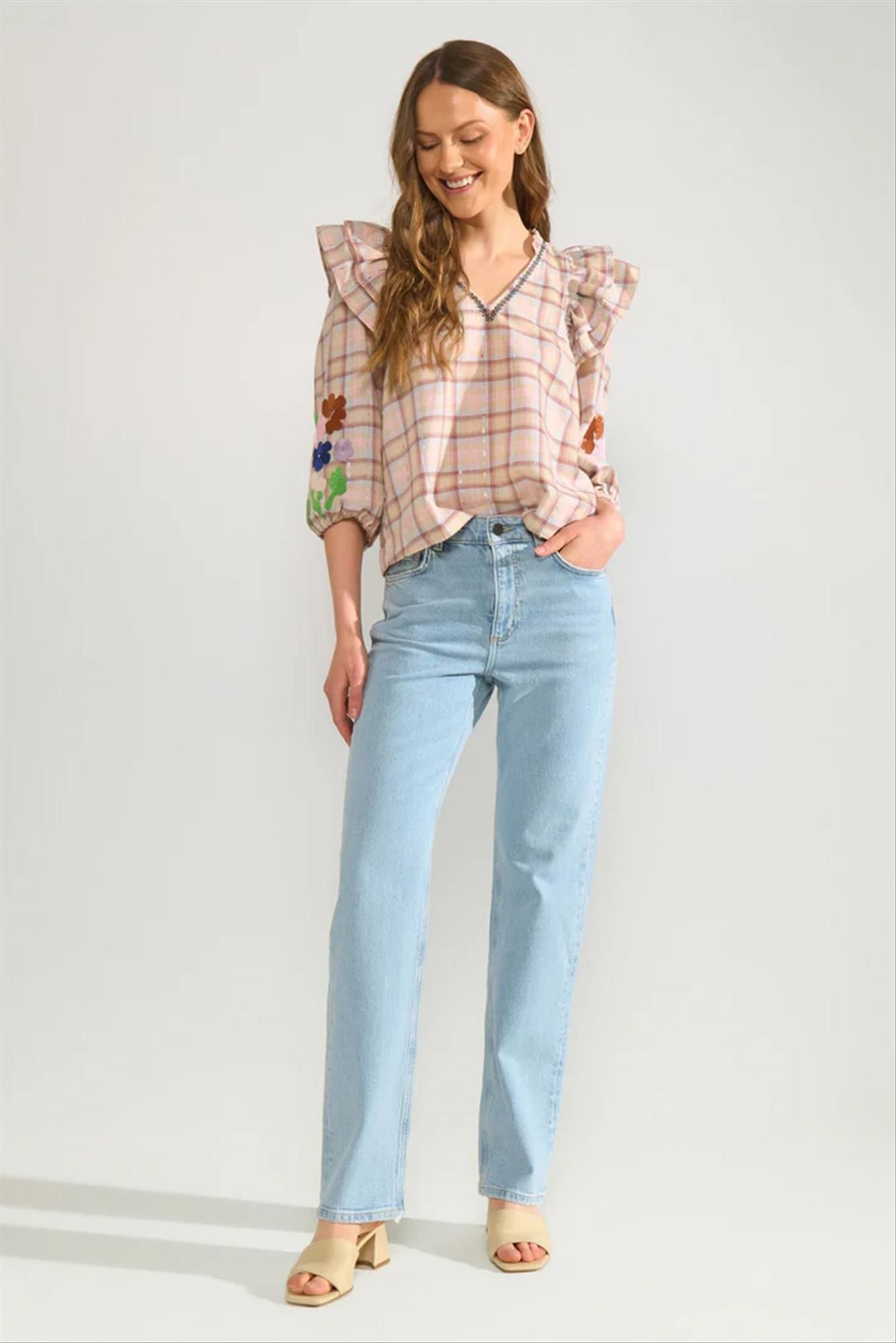 Nümph - Roze-Beige Maggi blouse